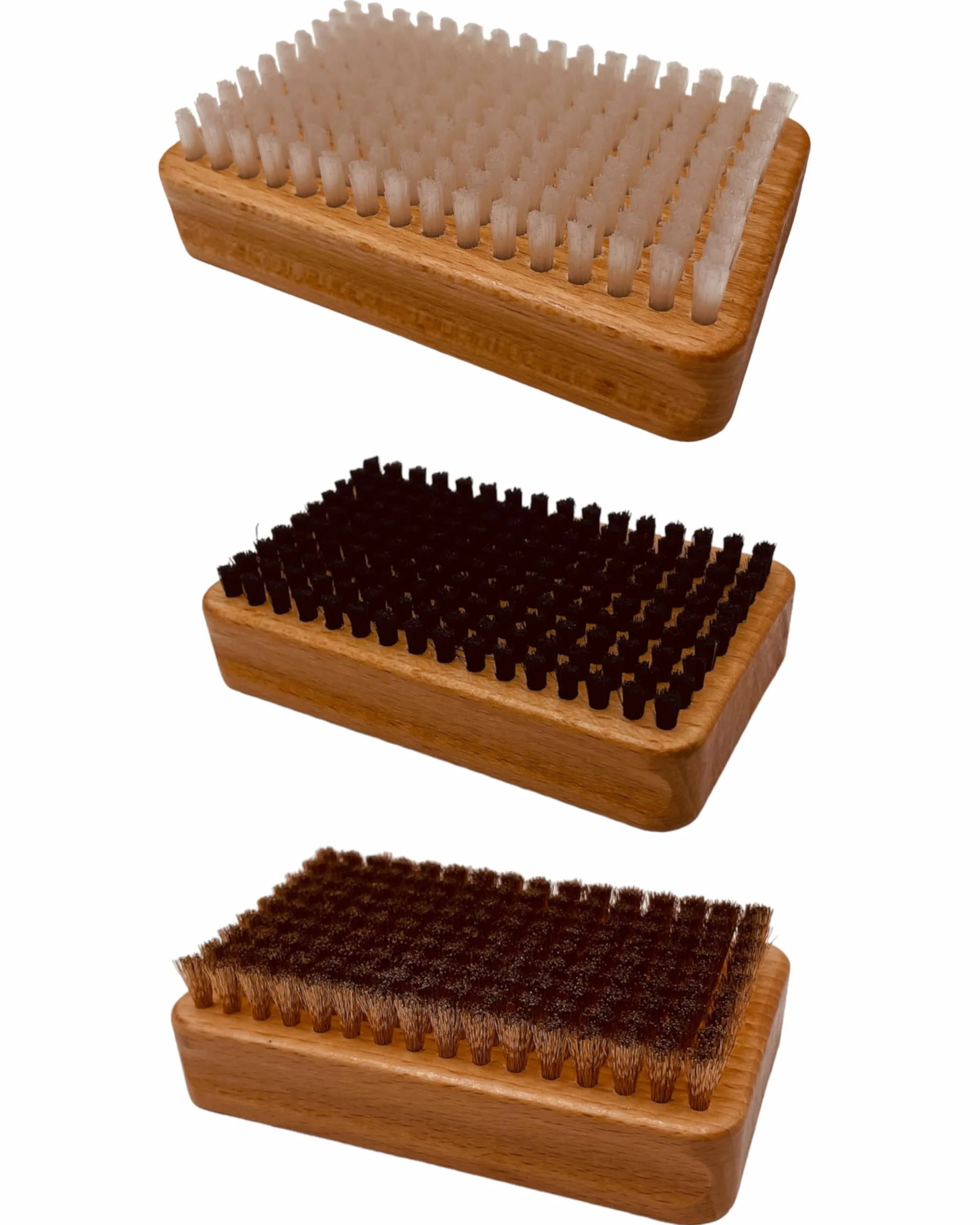 Base Brush Set Nylon Horsehair Cooper Juego de cepillos de esquí Esquí Cera Revestimiento Fabricado en Alemania
