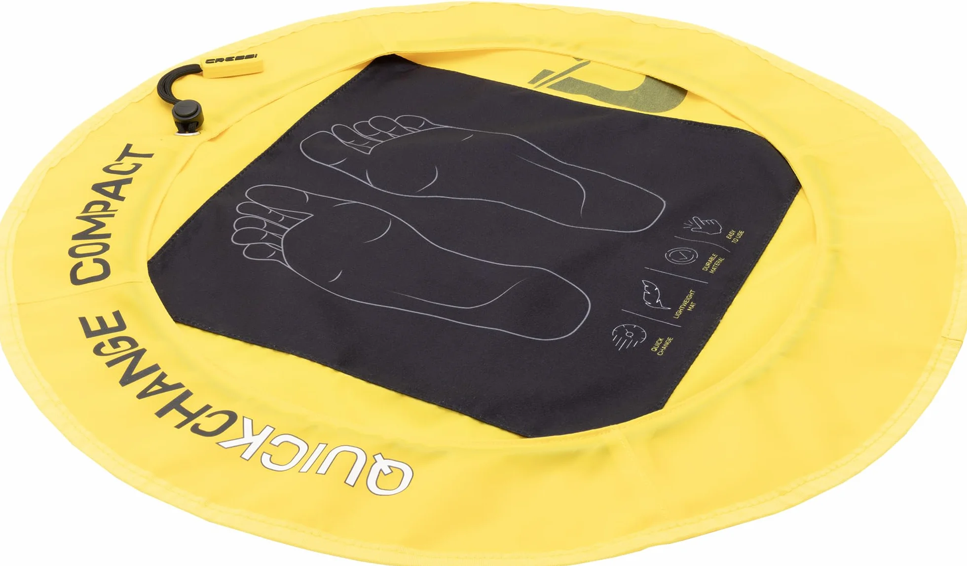 CRESSI Quickchanging Mat Alfombrilla Higiénica con Goma Antideslizante para Piscina