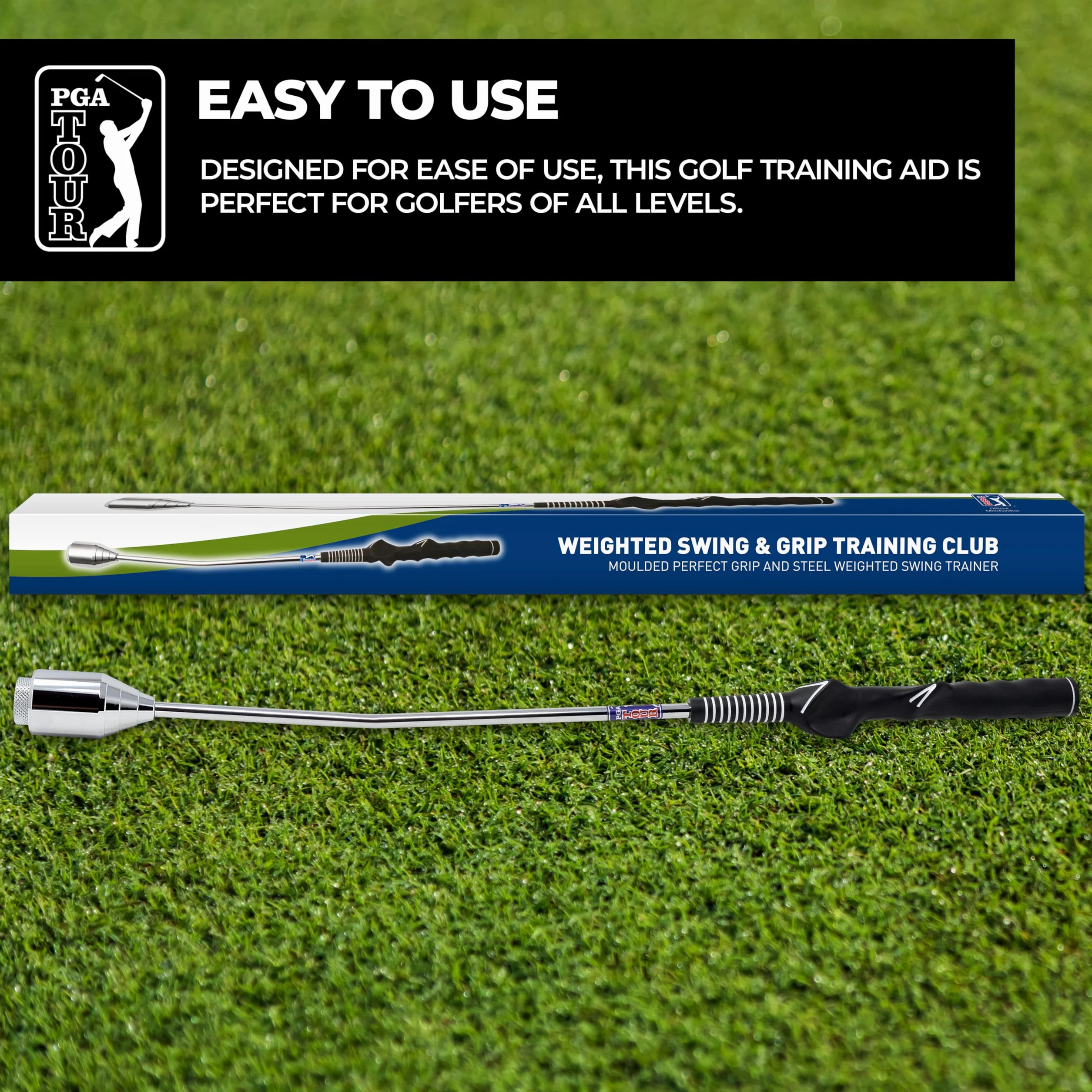 PGA Tour PGAT09A Palo Grip Entrenamiento Peso Swing Golf