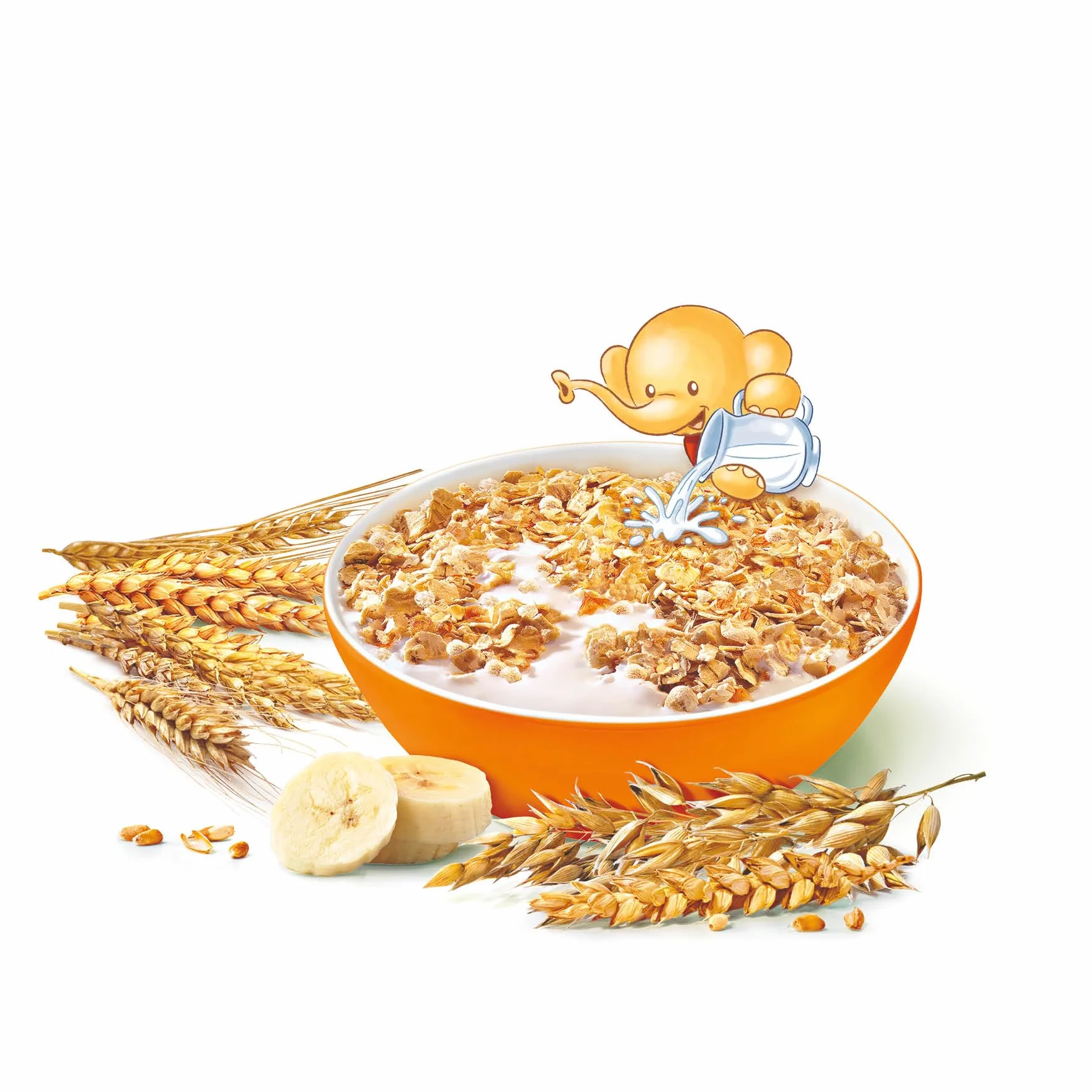 HiPP Biológico – Muesli 7 Cereales BIO para Bebés – Pack de 8 - Cereales Integrales, Sin Azúcares Añadidos y Sin Leche – Desde 12 Meses – Mi Primer Desayuno – 8x200 g