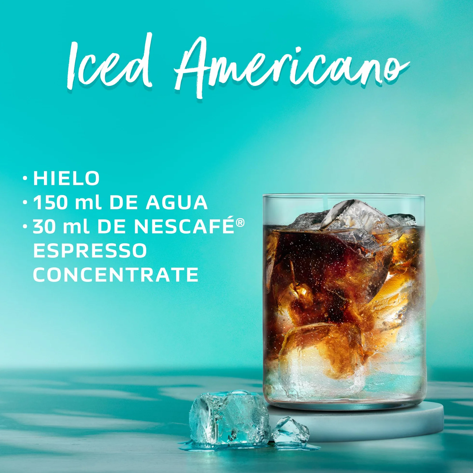 NESCAFÉ Espresso Concentrate Vainilla, con café Arábica y sabor vainilla, Concentrado de café líquido para iced coffee y lattes, Botella 500 ml