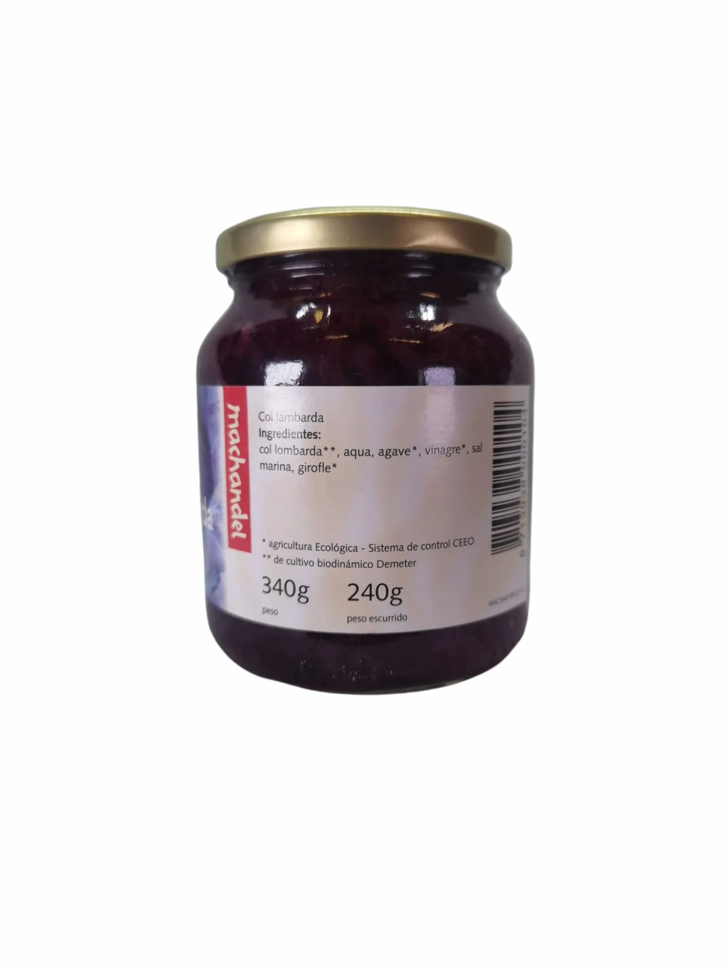 MACHANDEL CUELLO LOMBARDA 340gr. BIO - producto especializado para uso diario, peso 340 g, se adapta fácilmente a una rutina diaria y está diseñado para ofrecer una gran comodidad de uso