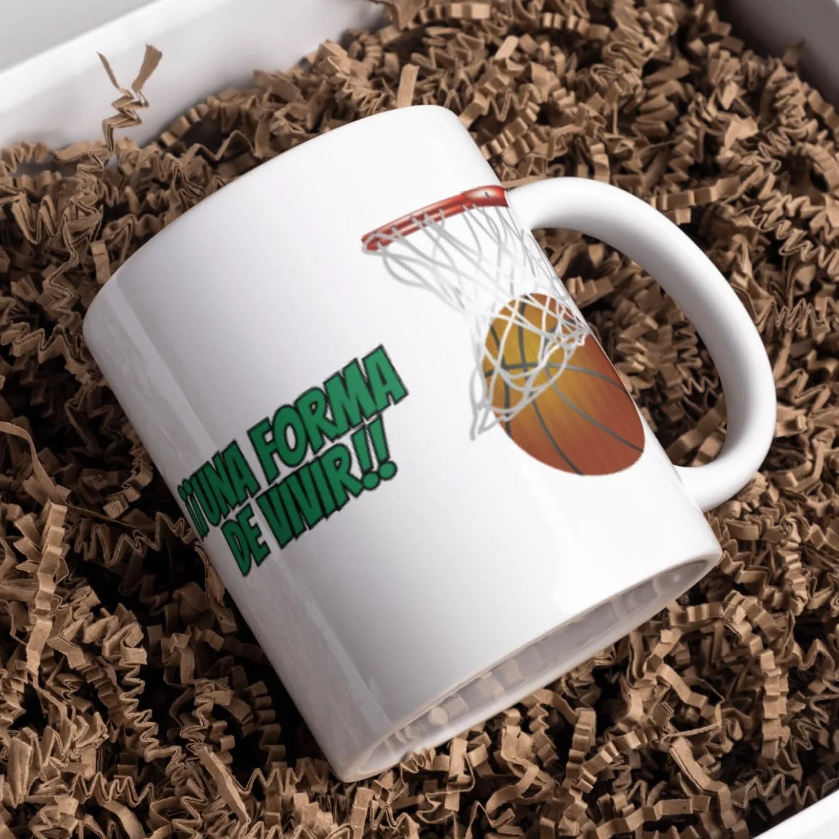 Taza Personalizada Baloncesto ACB con Nombre y Número Juventut Badalona