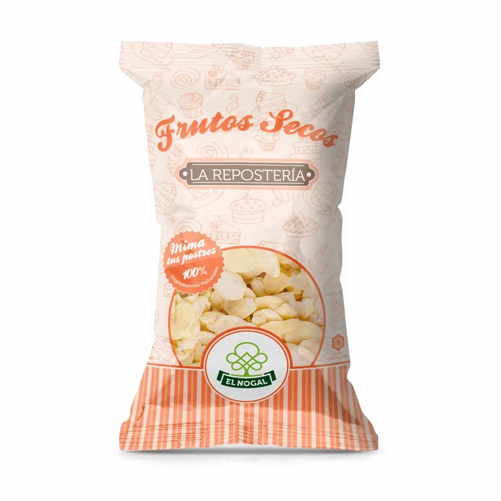 EL NOGAL Frutos Secos Almendra Laminada - Repostería Bolsa, 125