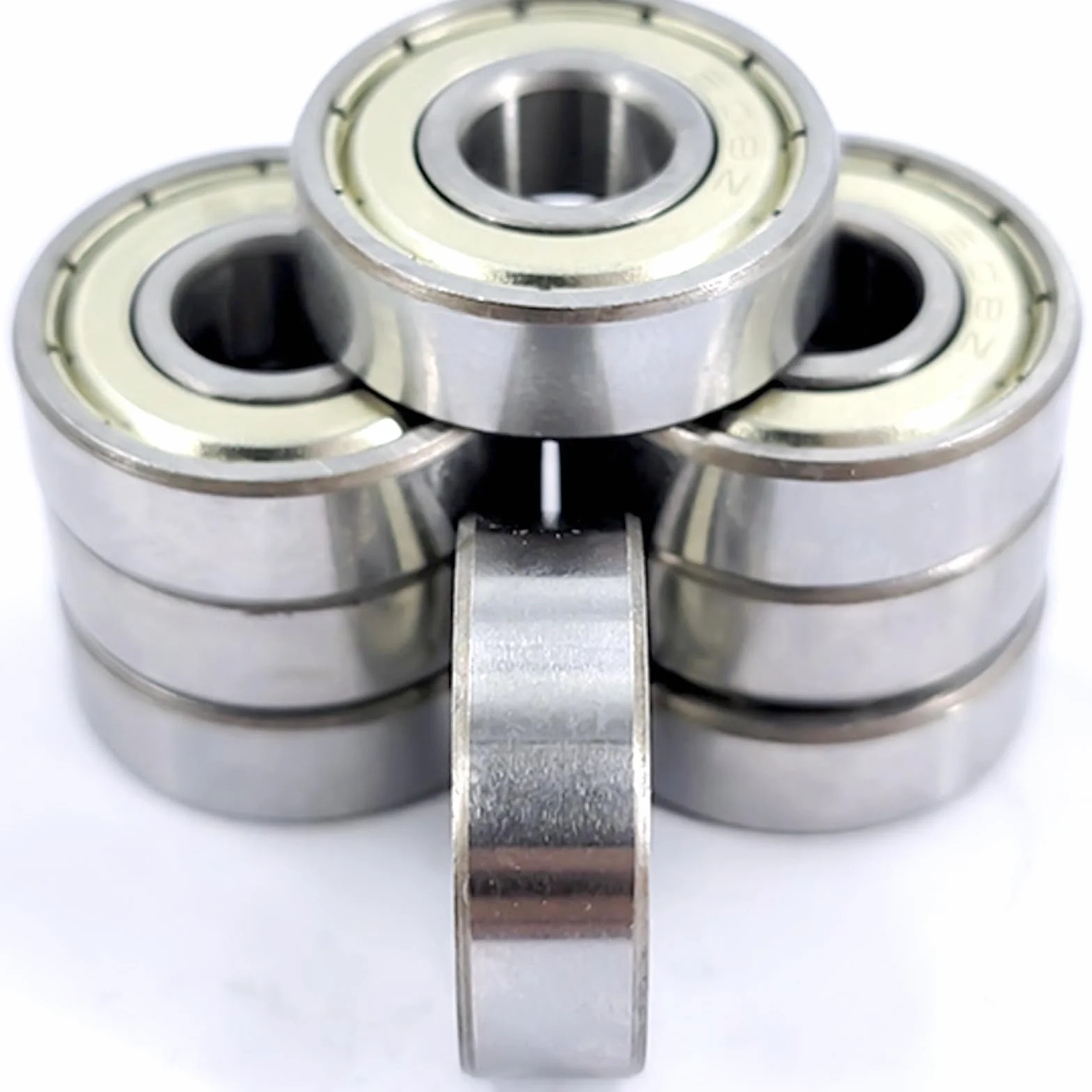 608Z Miniatura Rodamientos de Bolas de Acero Inoxidable 8 mm x 22 mm x 7 mm Doble Sellado para Monopatines