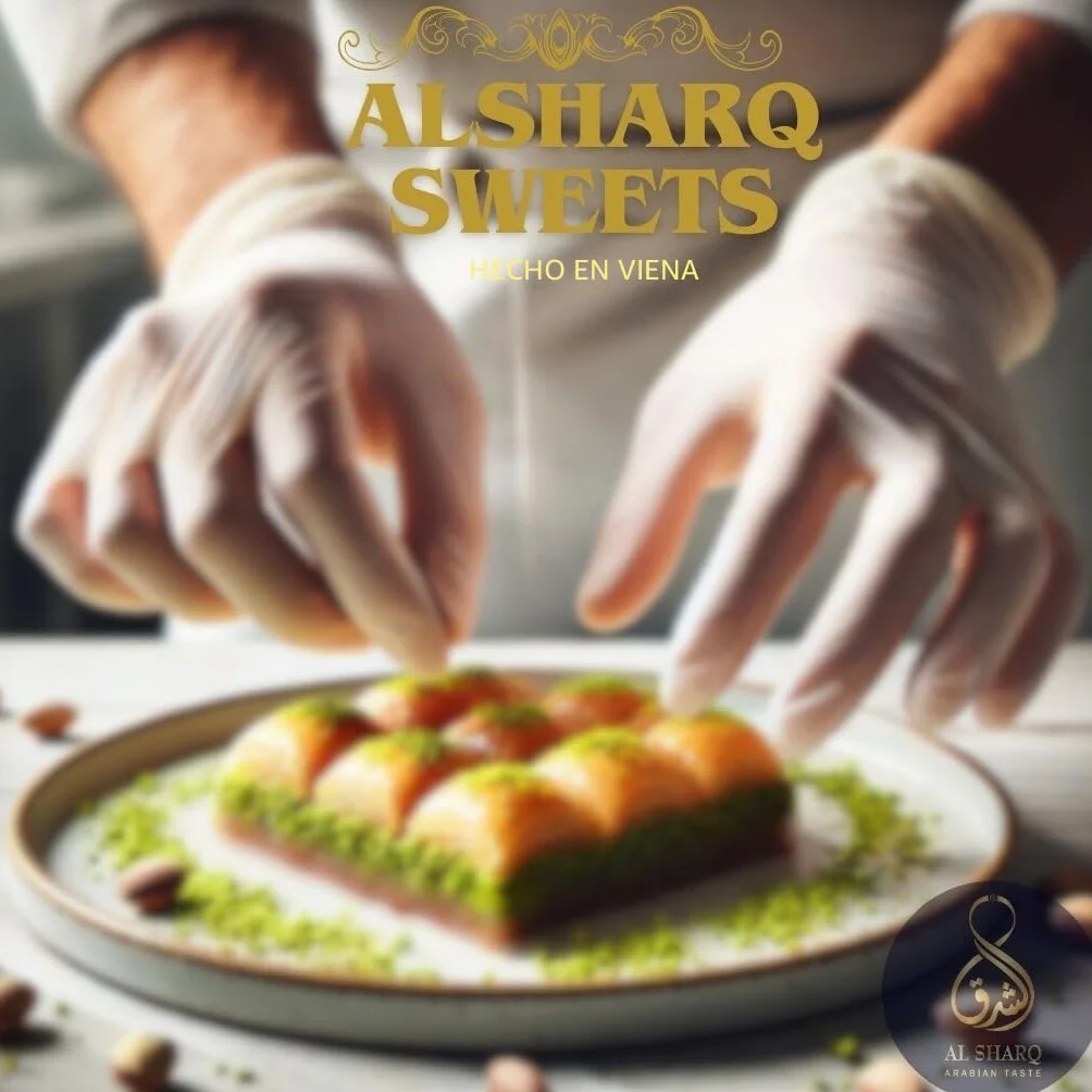 Baklava 950 g, 60 unidades I Baklava de primera clase Baklava Mediterráneo, baklava con nueces, pistachos y anacardos, elegante envoltorio de regalo I, sin conservantes, sin (larg)