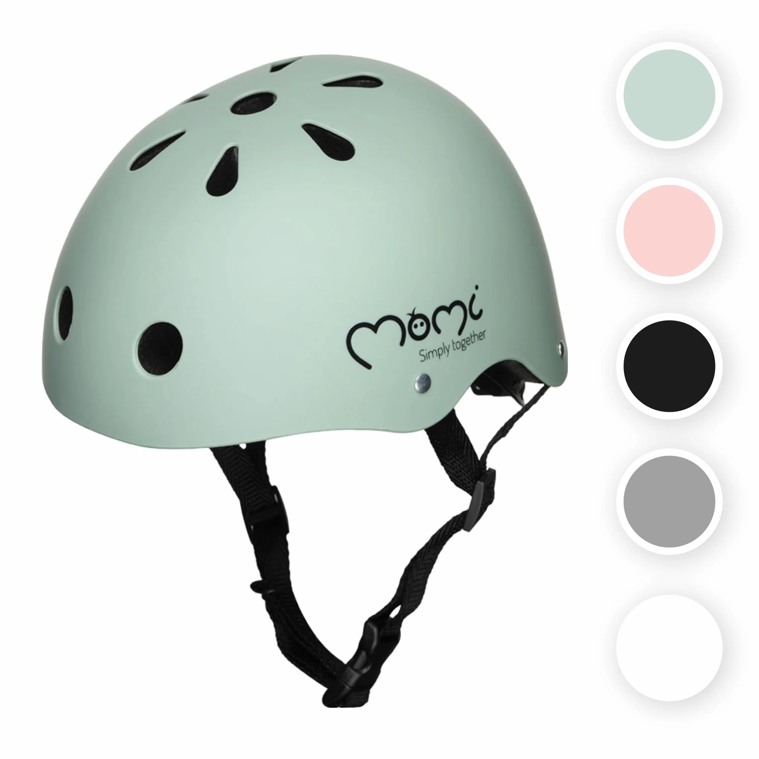 Casco Ajustable para Niños 1-4 Años 47-58 cm Bicicleta Prueba de Golpes 11 Orificios Ventilación