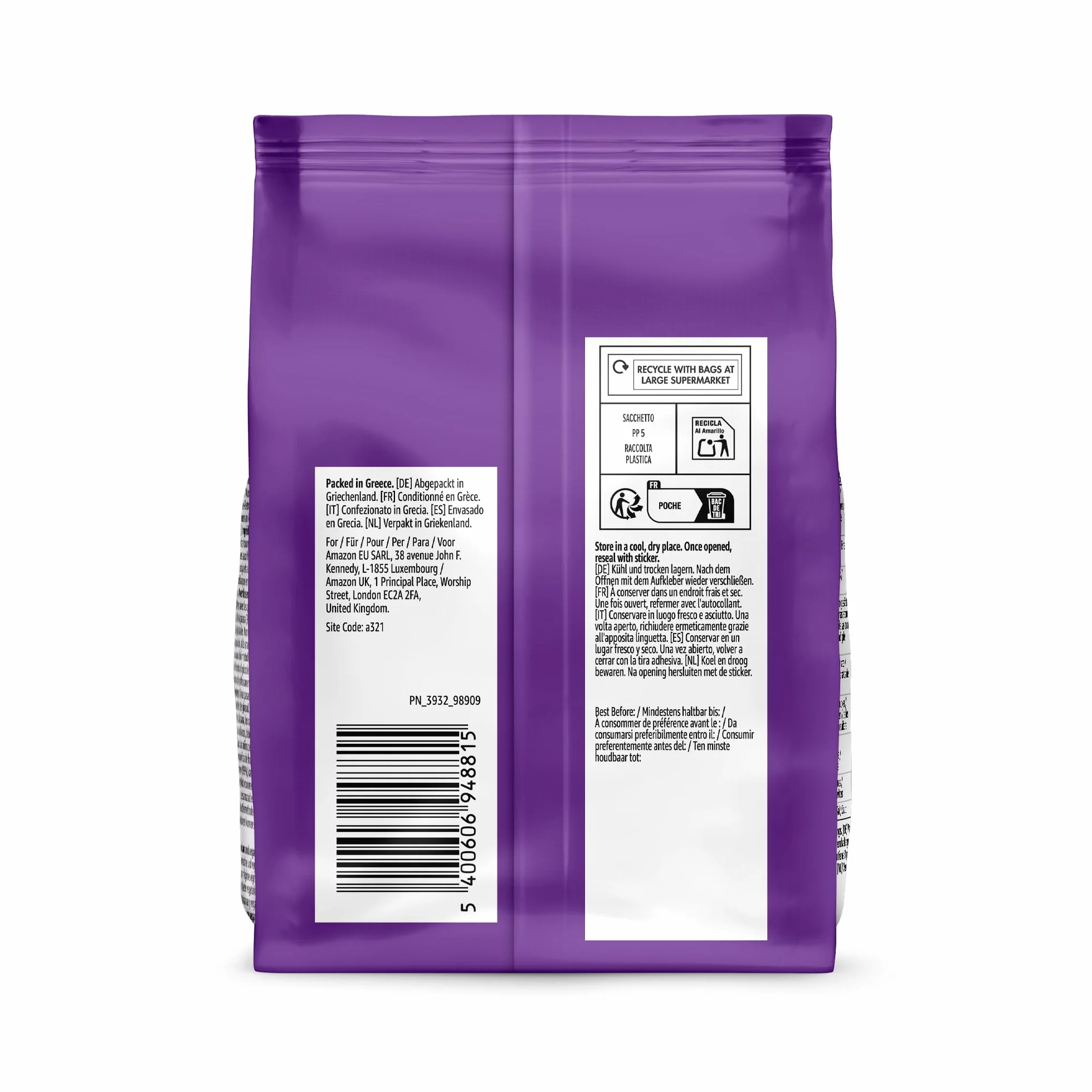 by Amazon UVAS PASAS 6 x 200 g