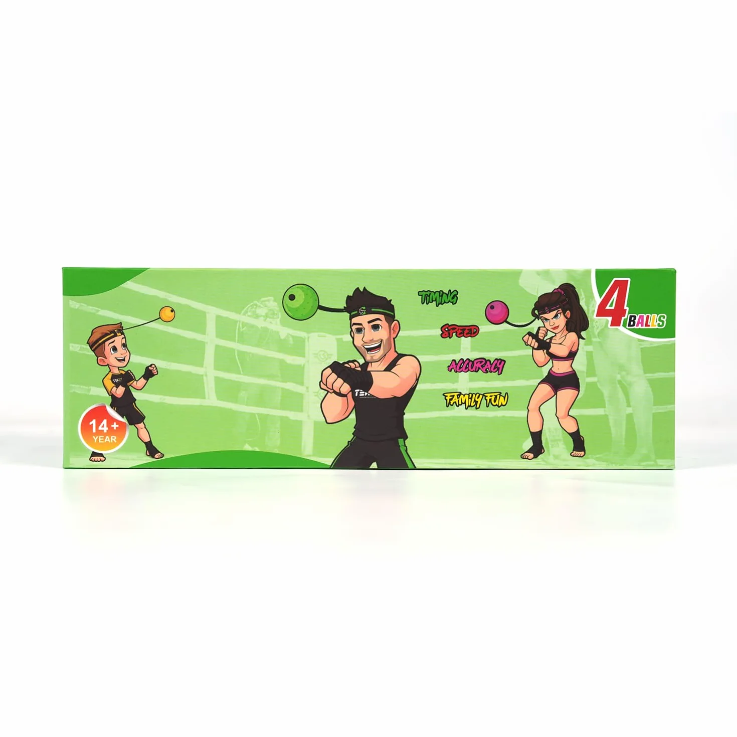 BYRG Boxing Reflex Ball Family Pack