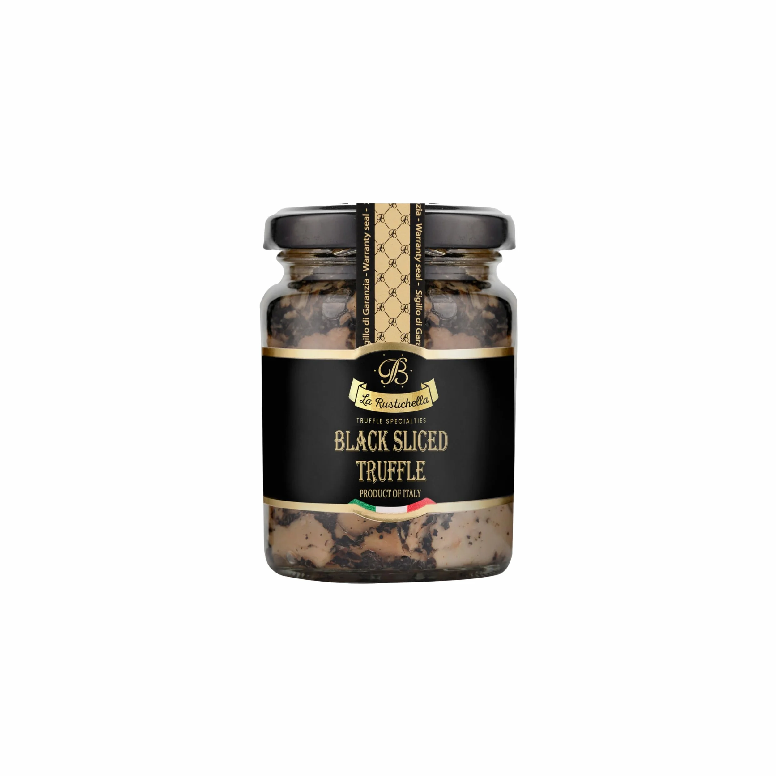 La Rustichella - Carpacho de Trufa Negra, Vegano, Sin Gluten, Sin Colesterol - Delicadeza Italiana (90 gr)