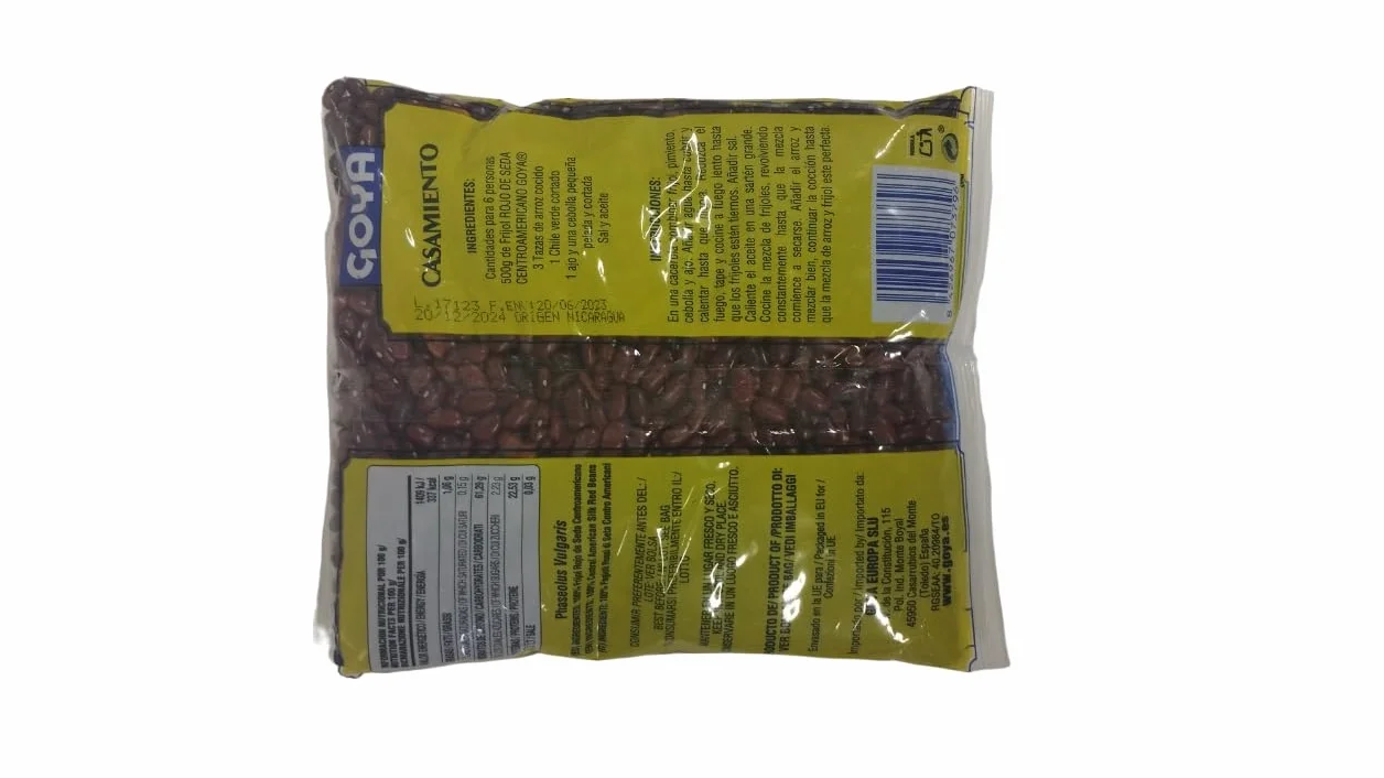 FRIJOL ROJO GOYA - FRIJOL ROJO DE SEDA CENTROAMERICANO - 500 G