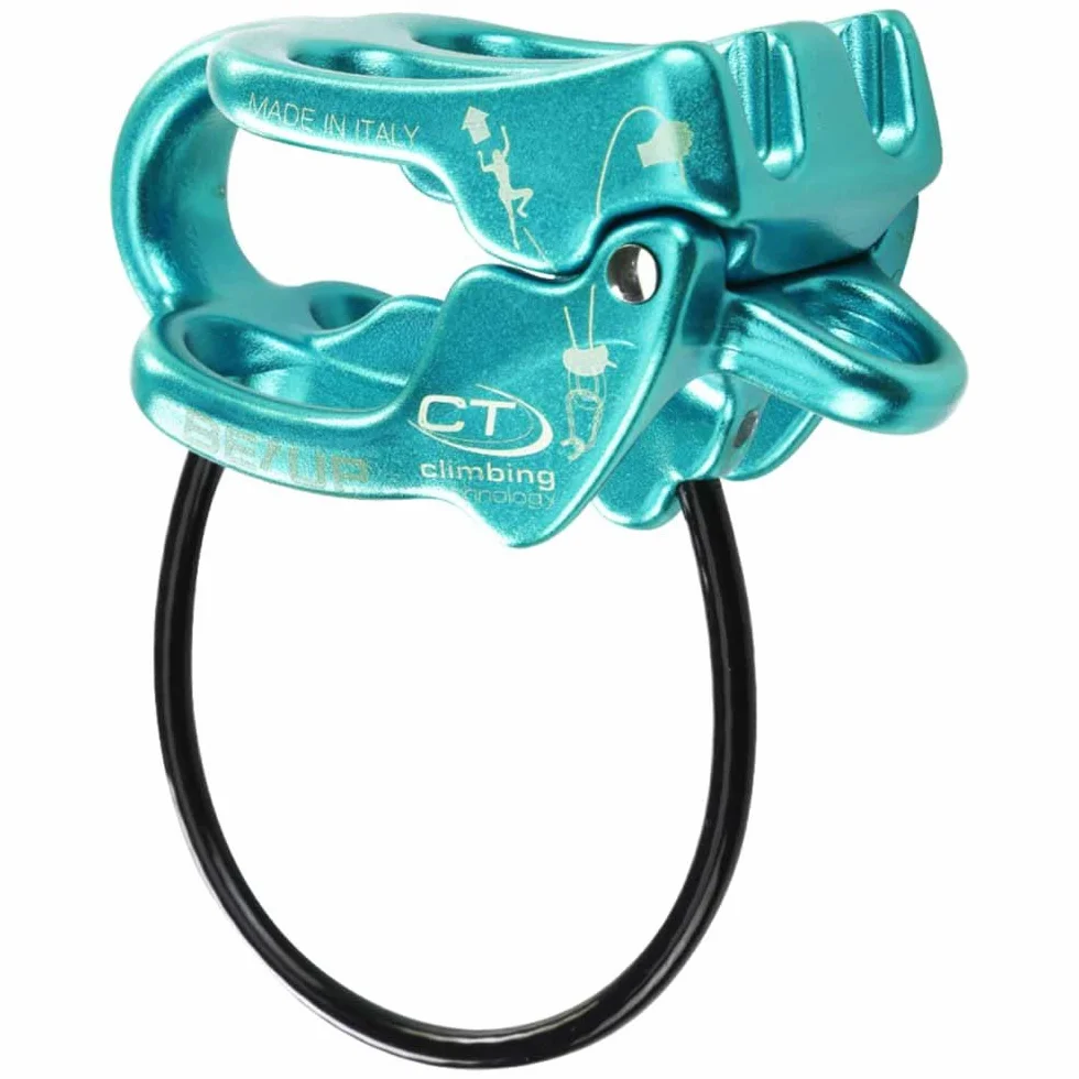 Climbing Technology BE-Up Aquamarine asegurador descensor Unisex Adulto