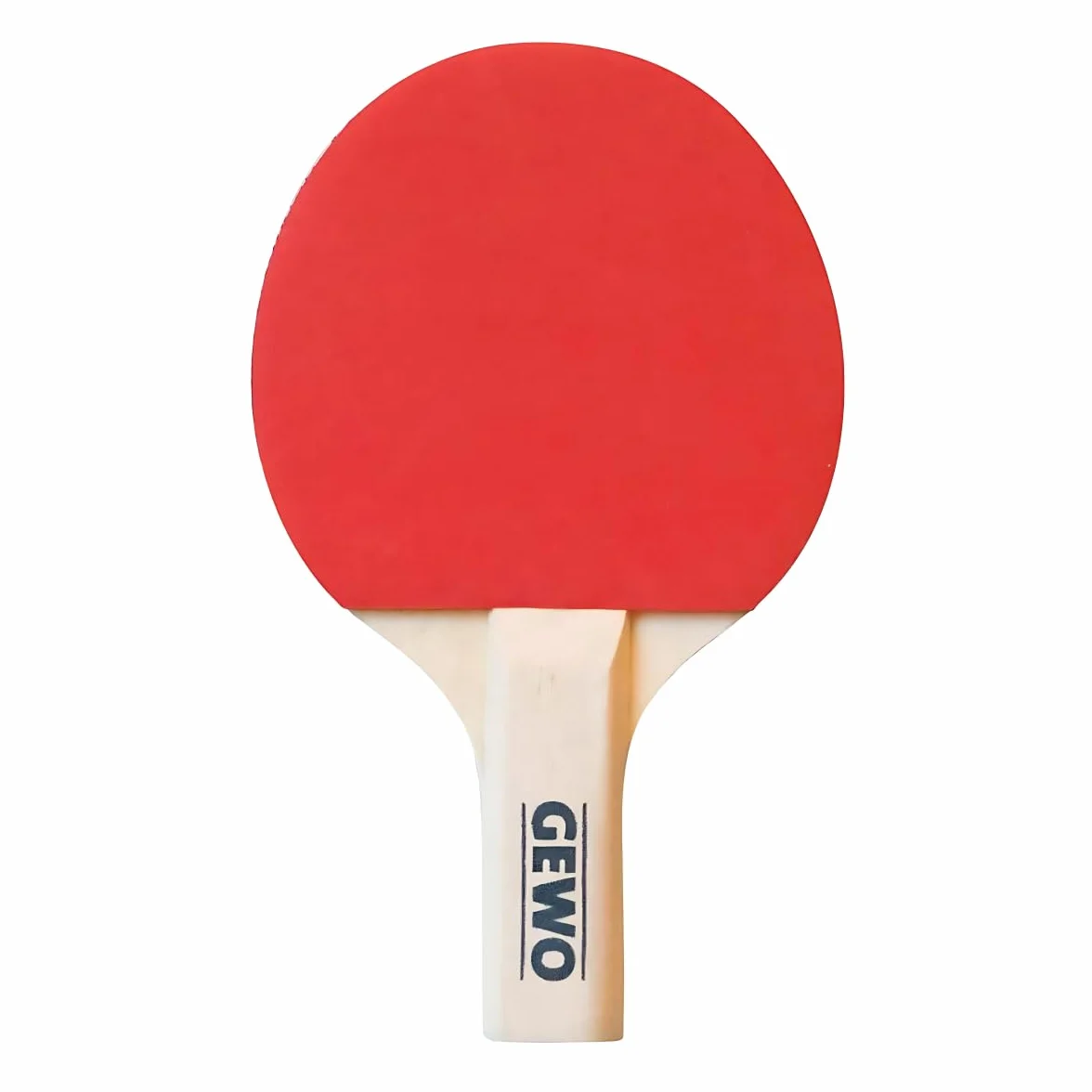 GEWO Mini Raqueta de Ping Pong con Mango Reducido 15,5 x 9,5 cm