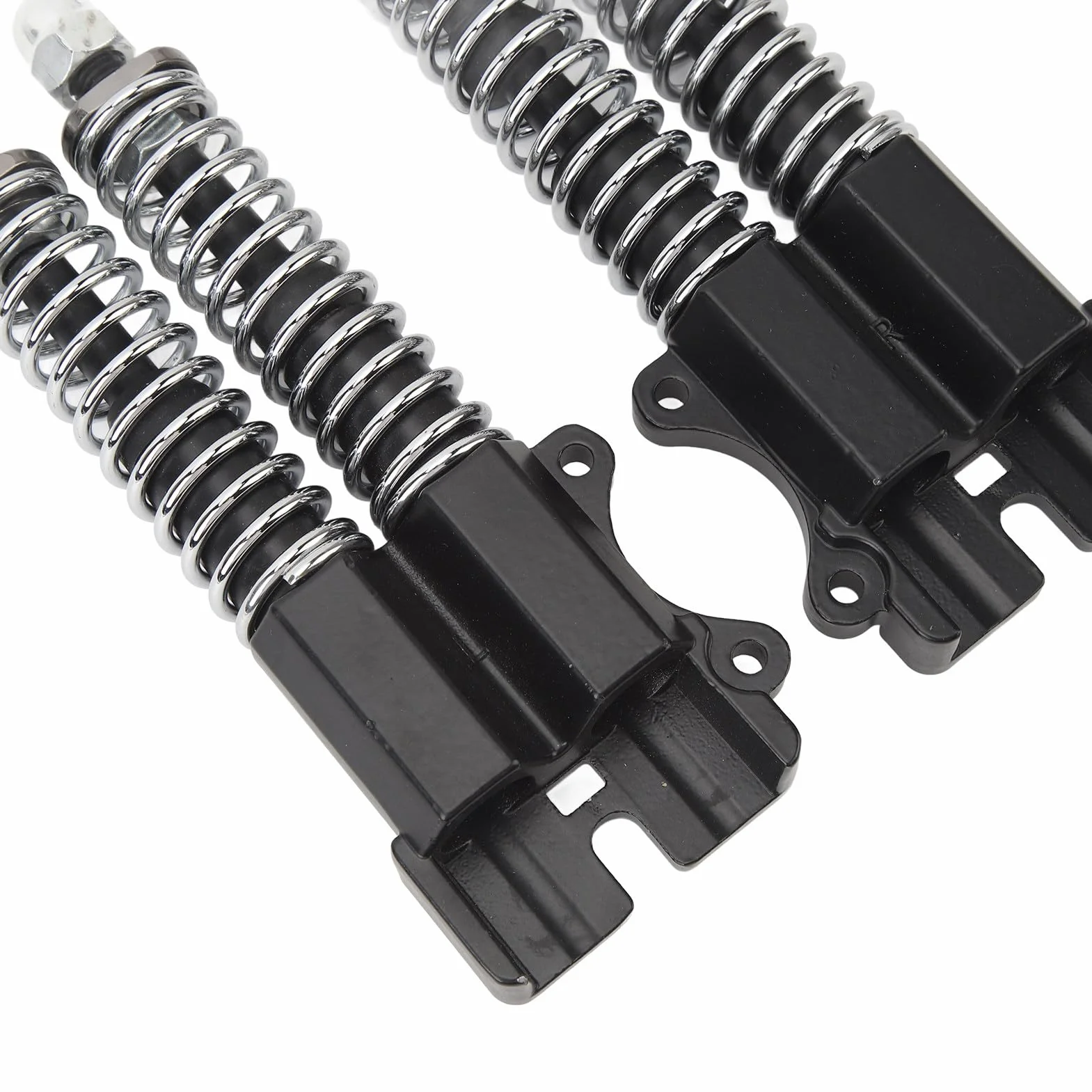 Akozon Scooter Eléctrico Delantero Hidráulico Doble Tracción Construcción Metálica