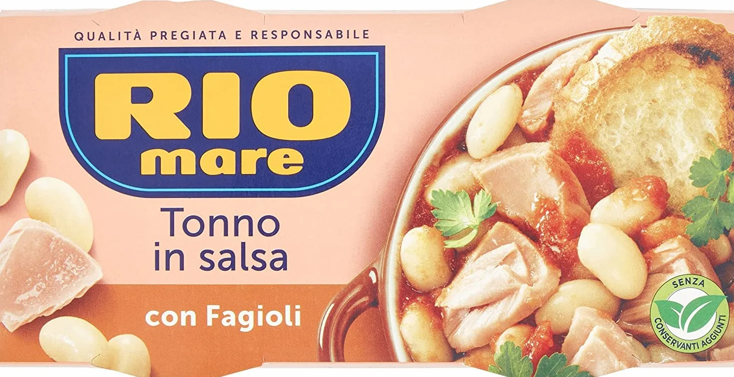 Rio Mare Atún y Frijoles 2 x 160g Listo Para Comer