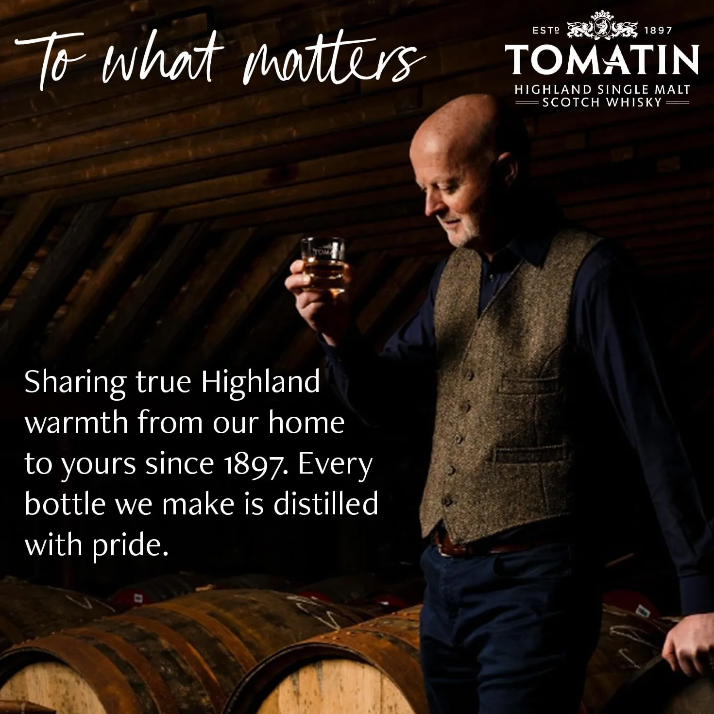 Tomatin Single Malt Whisky 12 Años - 700 ml