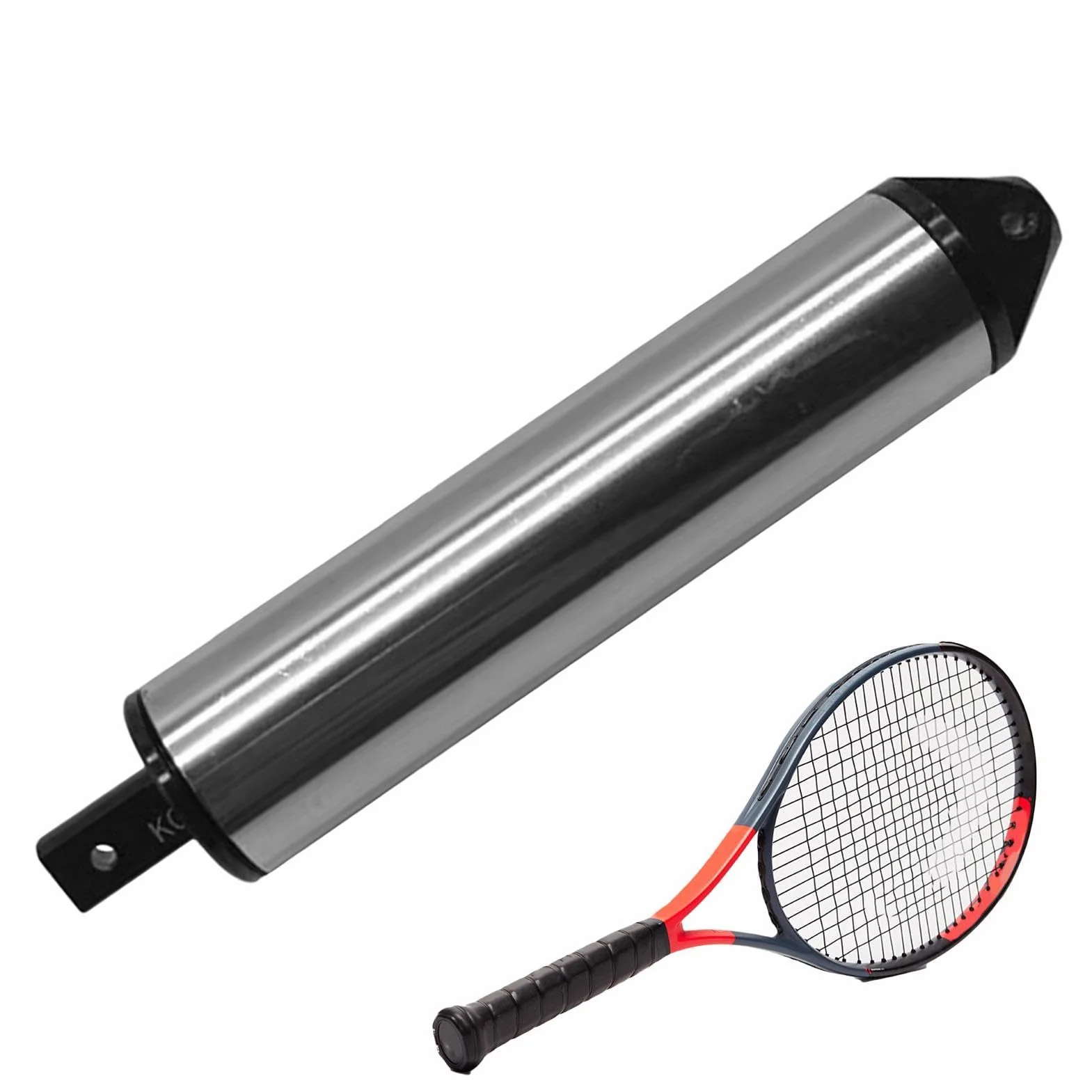 Calibrador de tensión para raquetas de tenis, bádminton y squash