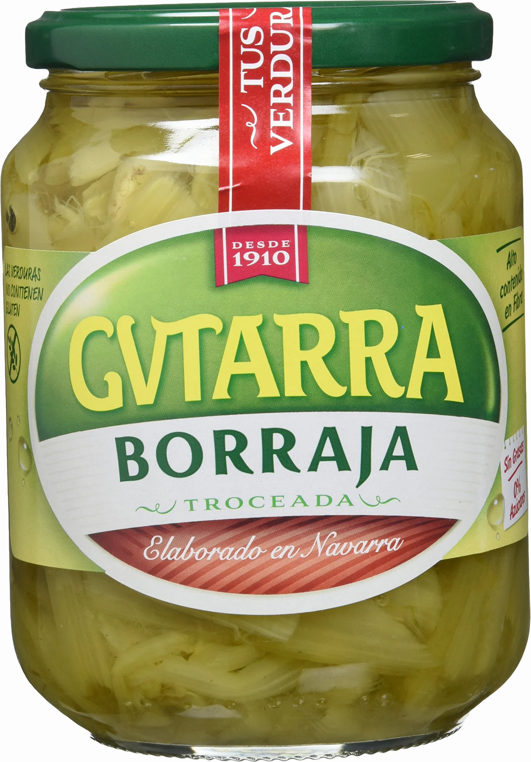 Borraja Verdura - Paquete de 6 x 400 Gramos