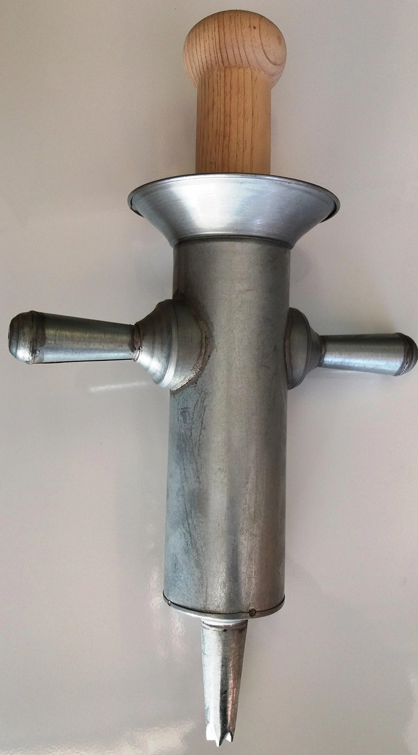 Churrera galvanizada artesana Grande