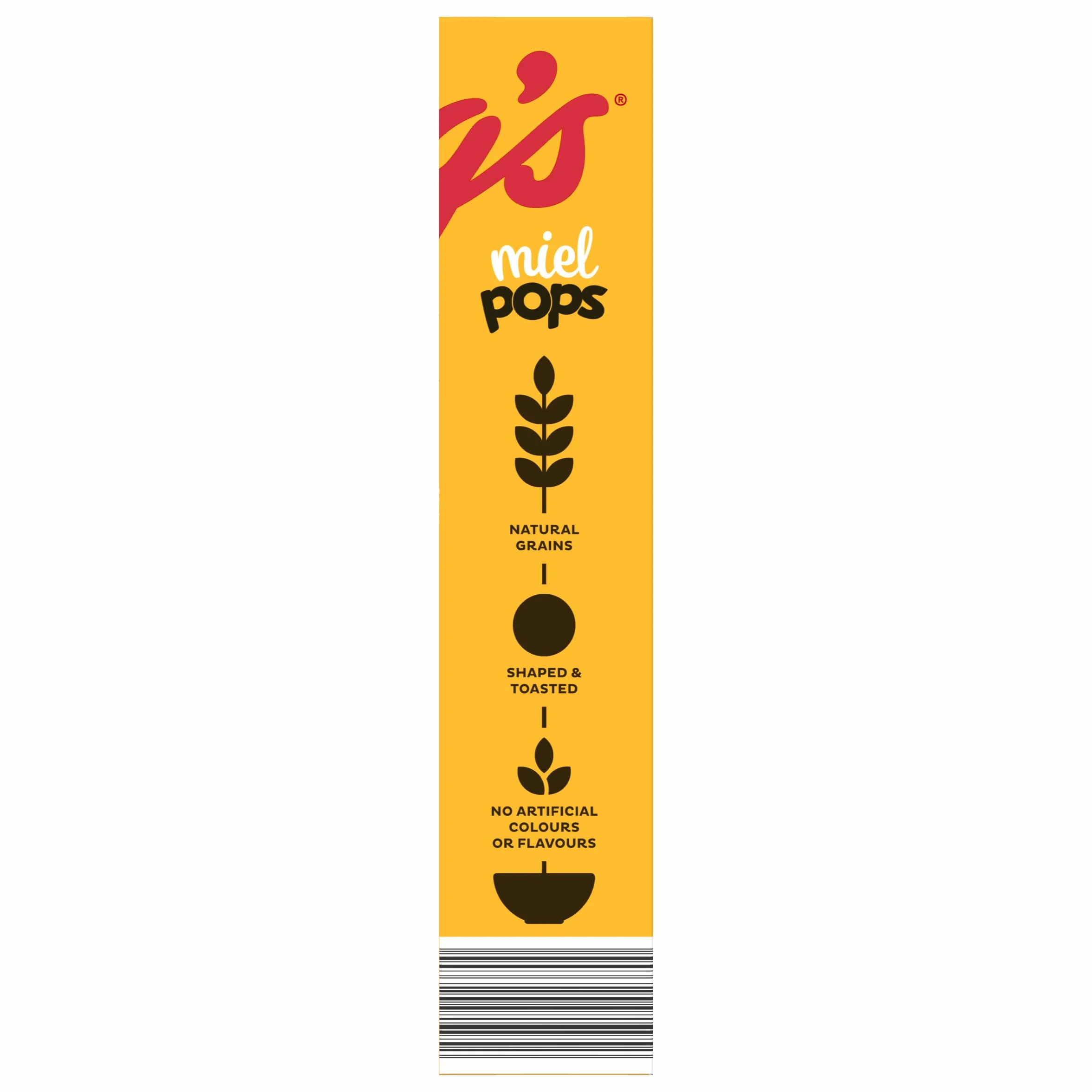 Kellogg's Miel Pops - Cereales de arroz inflado con sabor a miel - Paquete 400 g