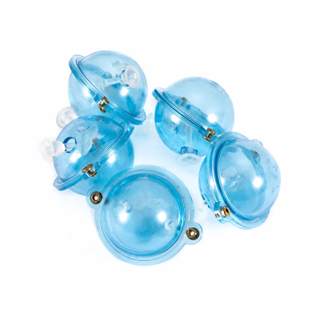 LANCHEN Flotador de Pesca ABS Bolas de Plástico 25/32/40/47mm 5 unids Set Azul Rojo