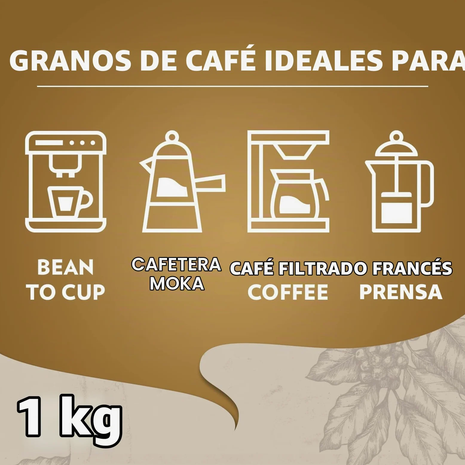 Lavazza, Qualità Oro, Café en Grano Natural, Ideal para la Máquina de Café Espresso, con Notas Aromáticas de Frutas y Flores, 100% Arábica, Intensidad 5, Tueste Medio, Paquete de 2 kg