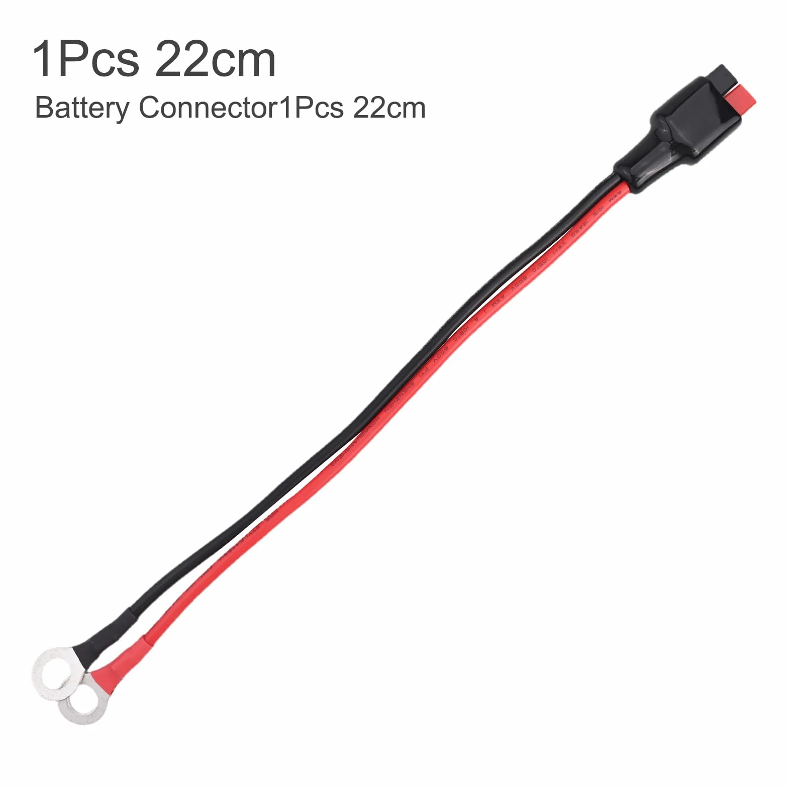 Conector de cable de batería para carrito de golf Anderson rojo/negro compatible con Reo HillBilly Mocad