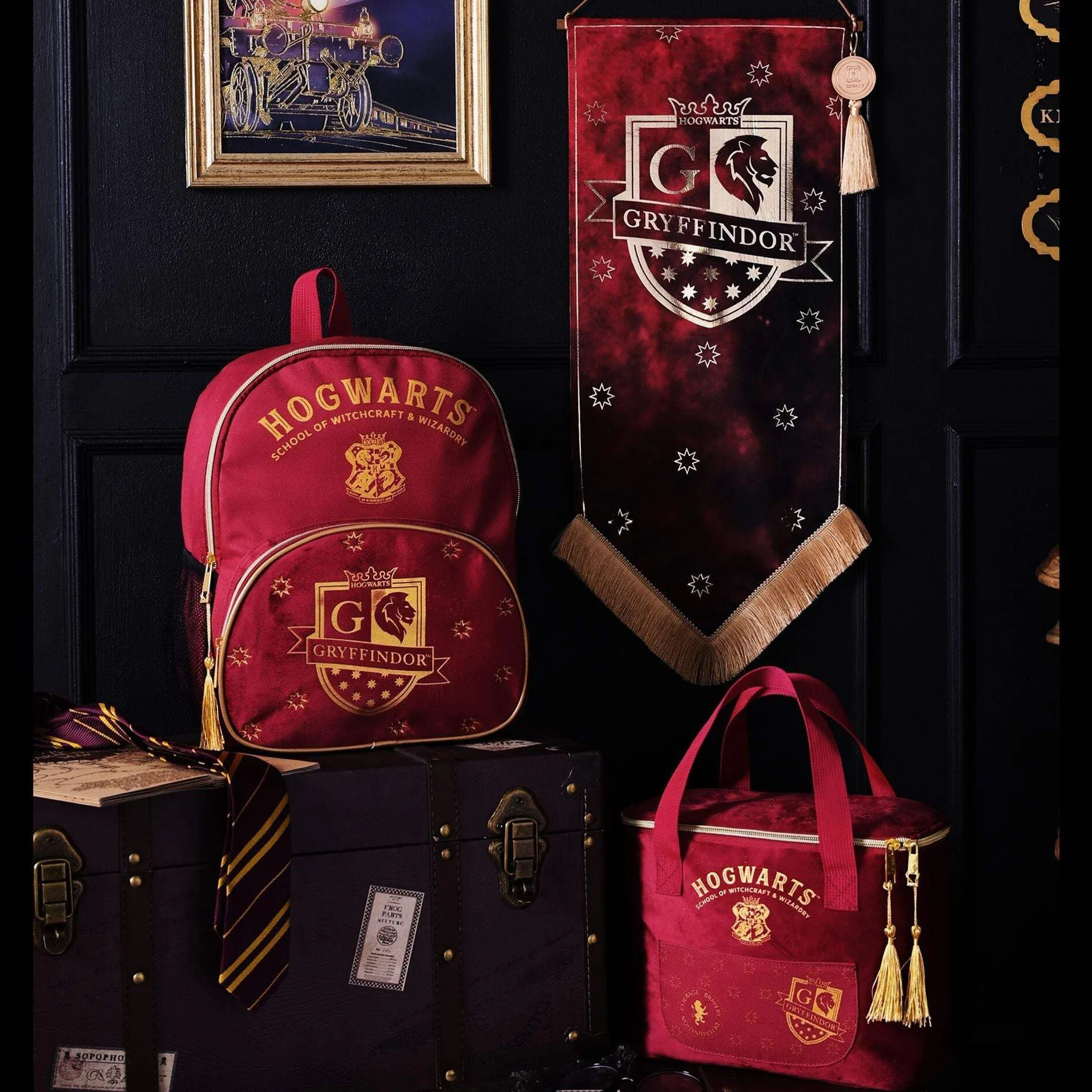 Widdop and Co Warner Bros Harry Potter Alumni Pancarta colgante Gryffindor