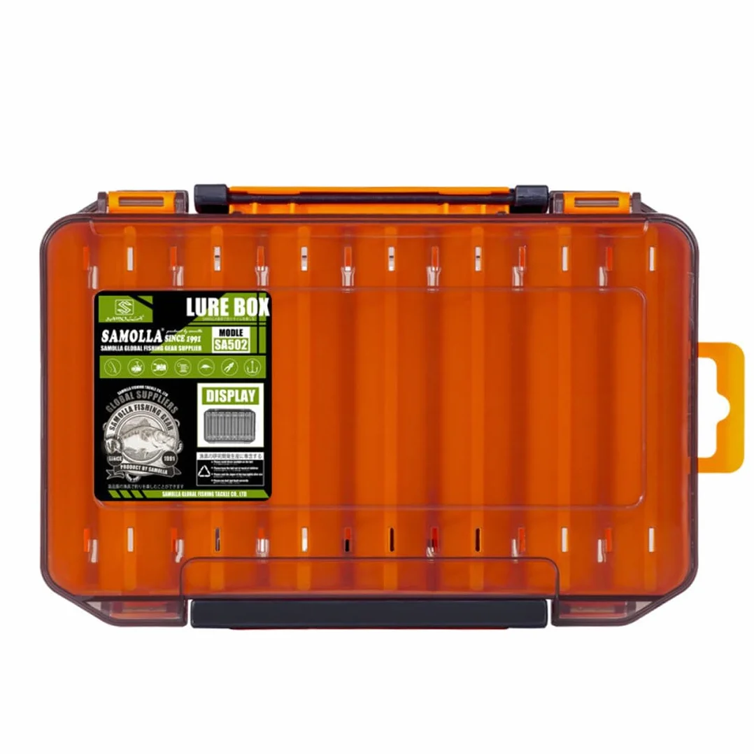 Bolsa de Pesca NHQZ, Caja de Aparejos, Portátil Naranja L
