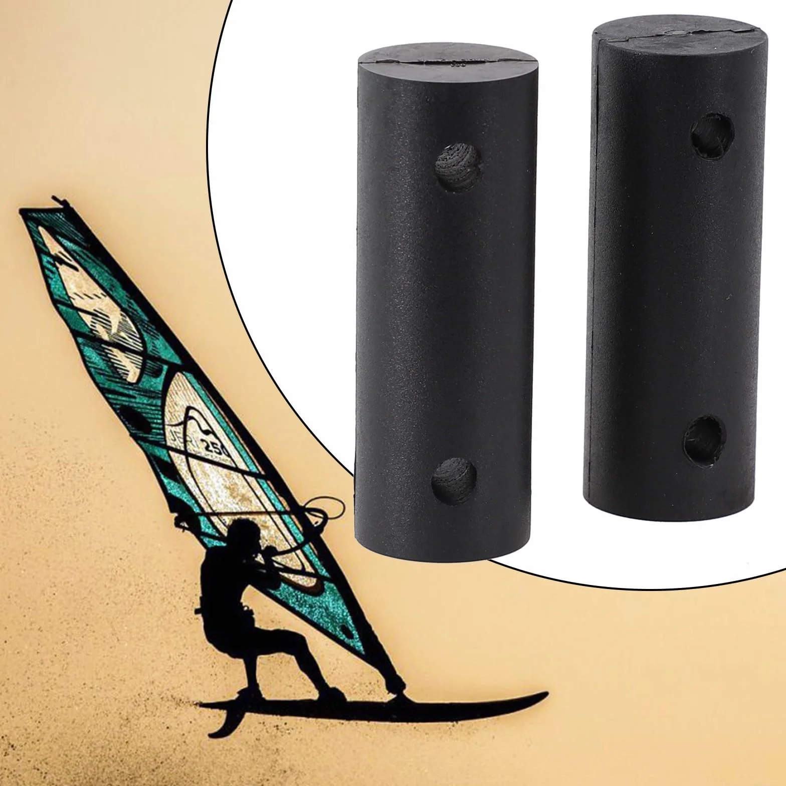 Windsurf Mast Foot Rubber Joint, 2pcs