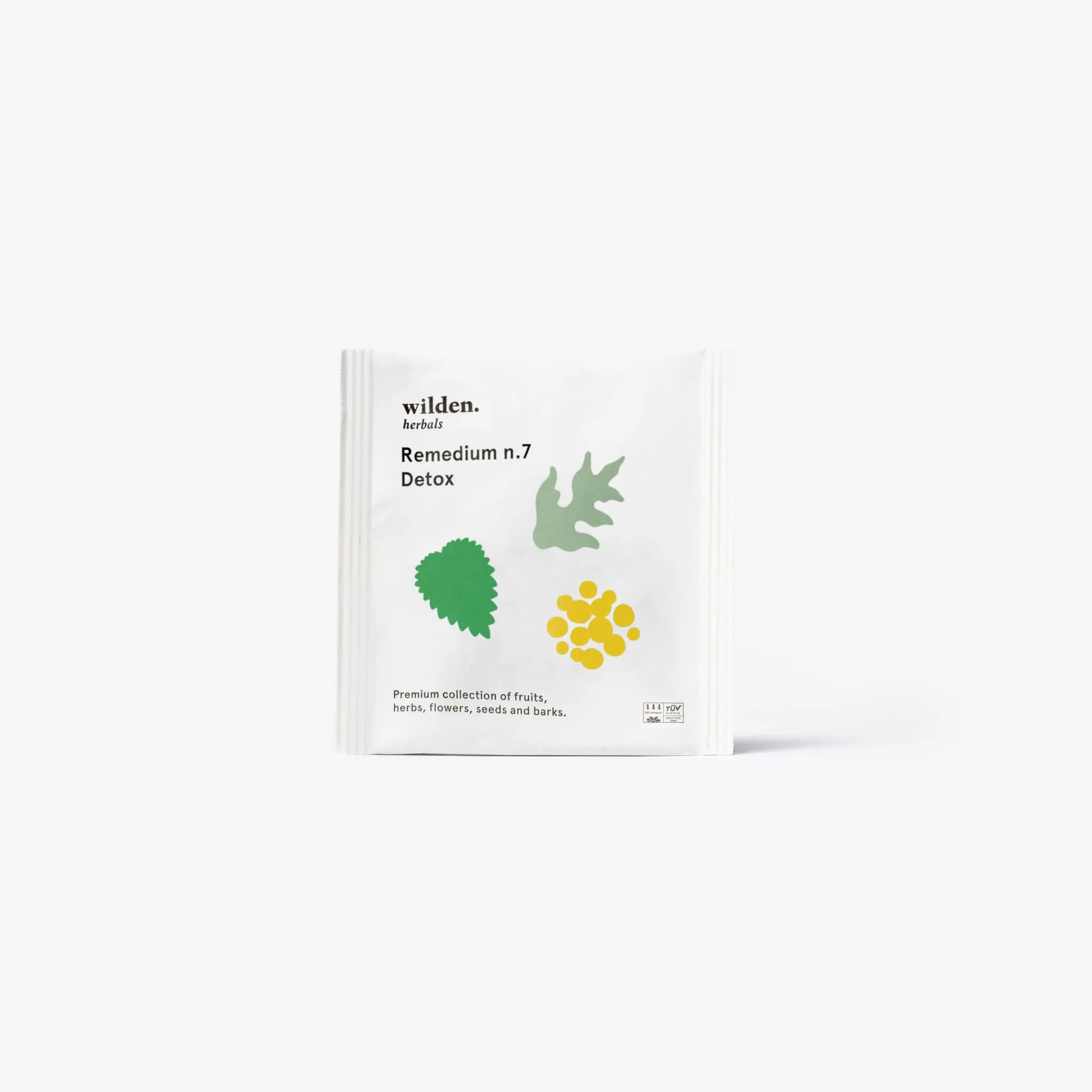 Wilden Herbals Remedium n.7 Detox - Té de Hierbas Depurativo - Mezcla de Hierbas Detoxificantes para Eliminar el Exceso de Toxinas - 10 Bolsitas