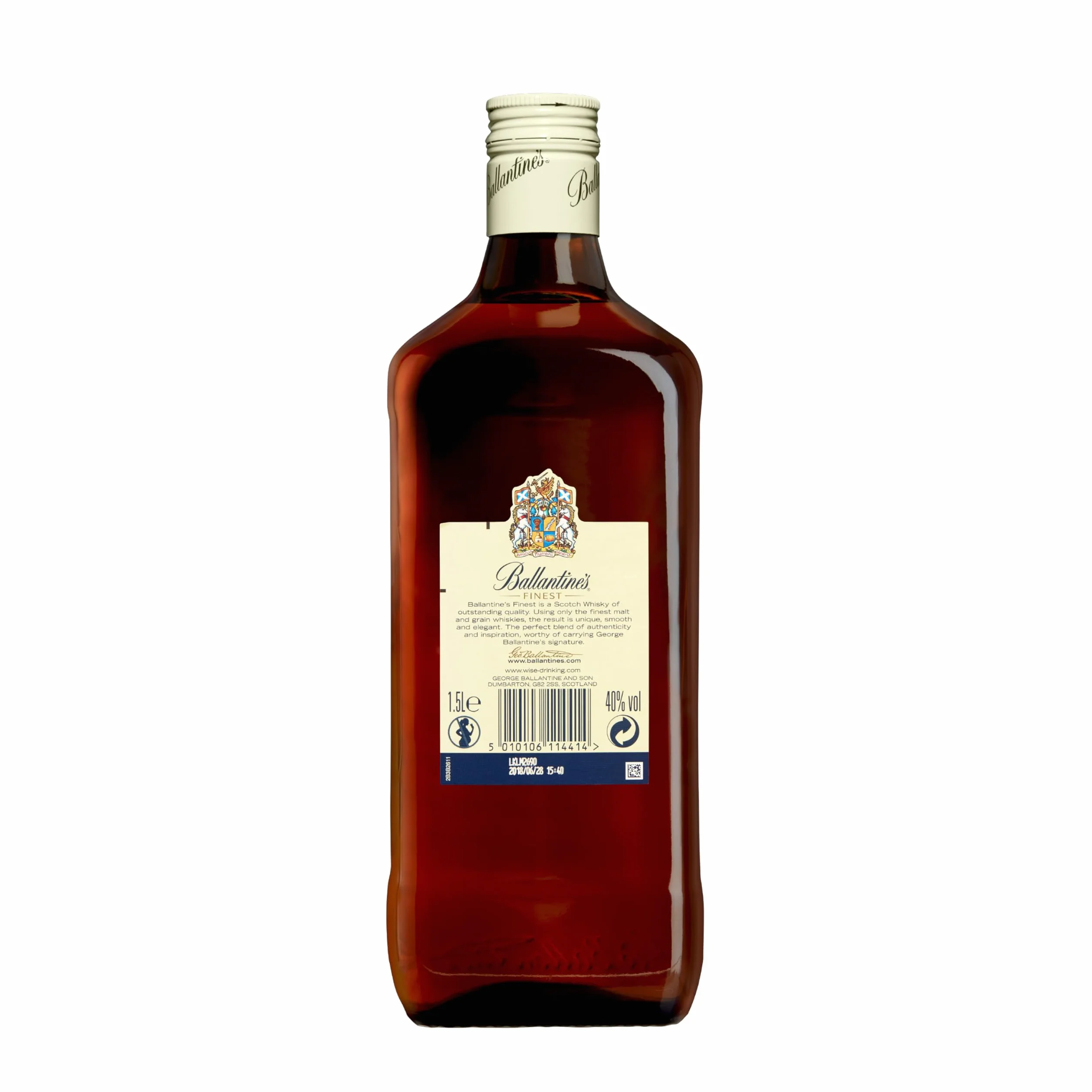 Ballantine's Finest Whisky Escocés de Mezcla, 1.5L