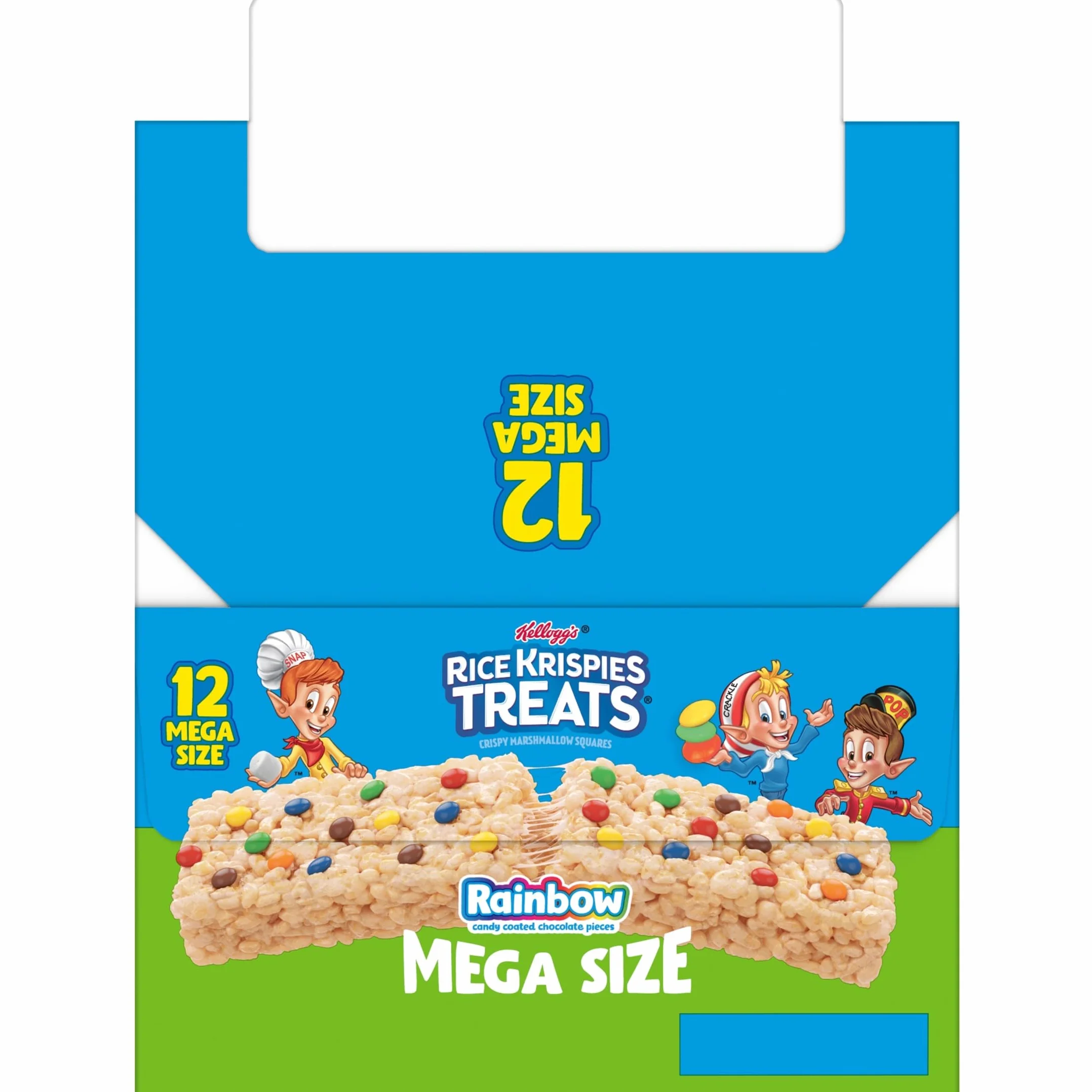 Rice Krispies Treats Rainbow - Barras de 2.1 onzas - 12 unidades