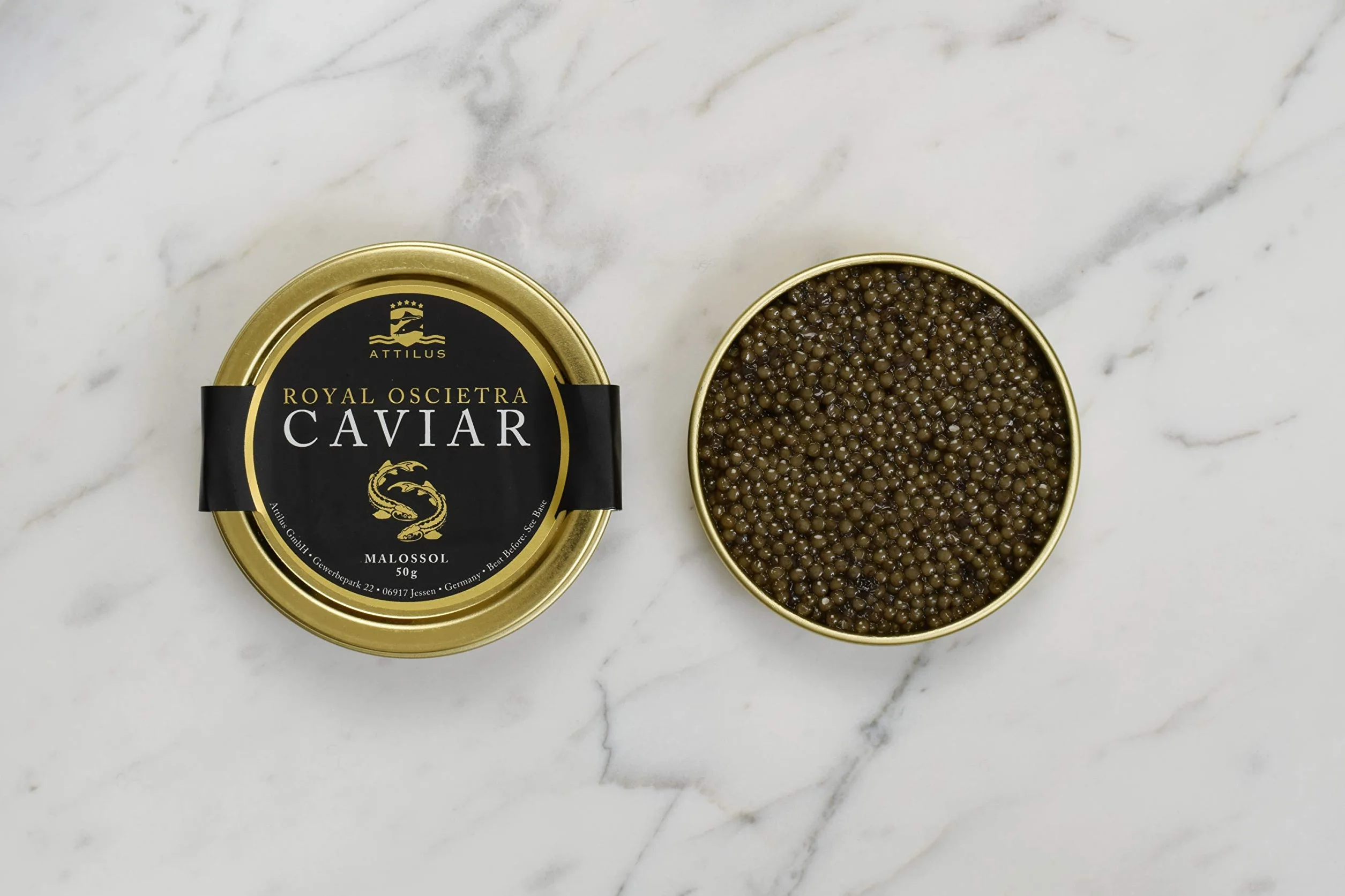 Attilus Caviar Royal Oscietra Caviar (30g)