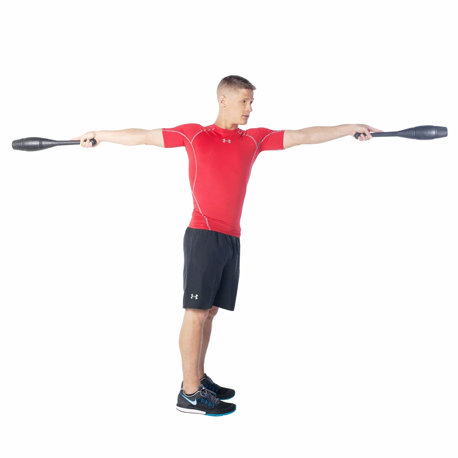 Ultimate Body Press Indian Clubs Pares 1 Libra 2 Libras 3 Libras