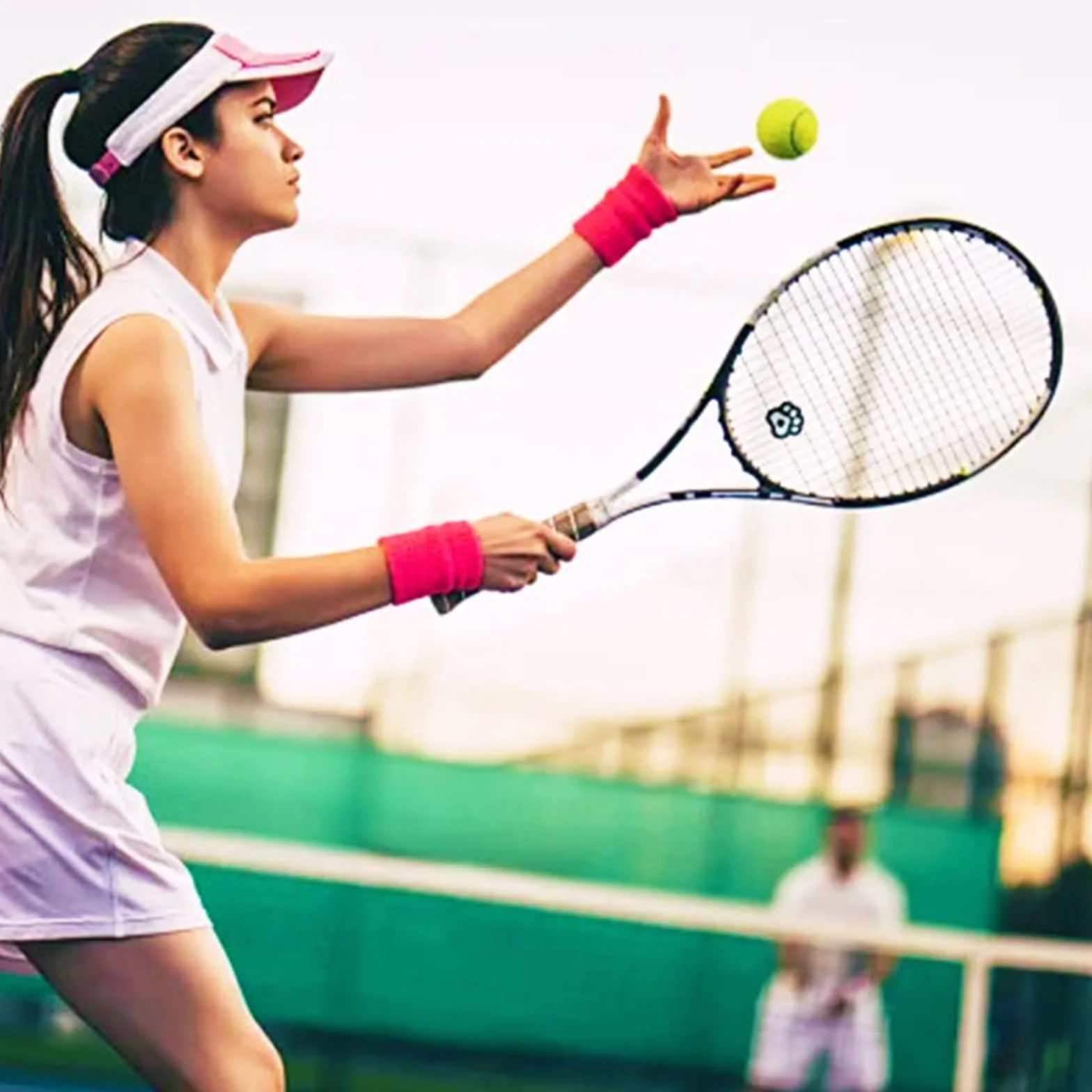 Amortiguadores de tenis de silicona para raquetas de tenis, bádminton y squash, forma de garra de gato