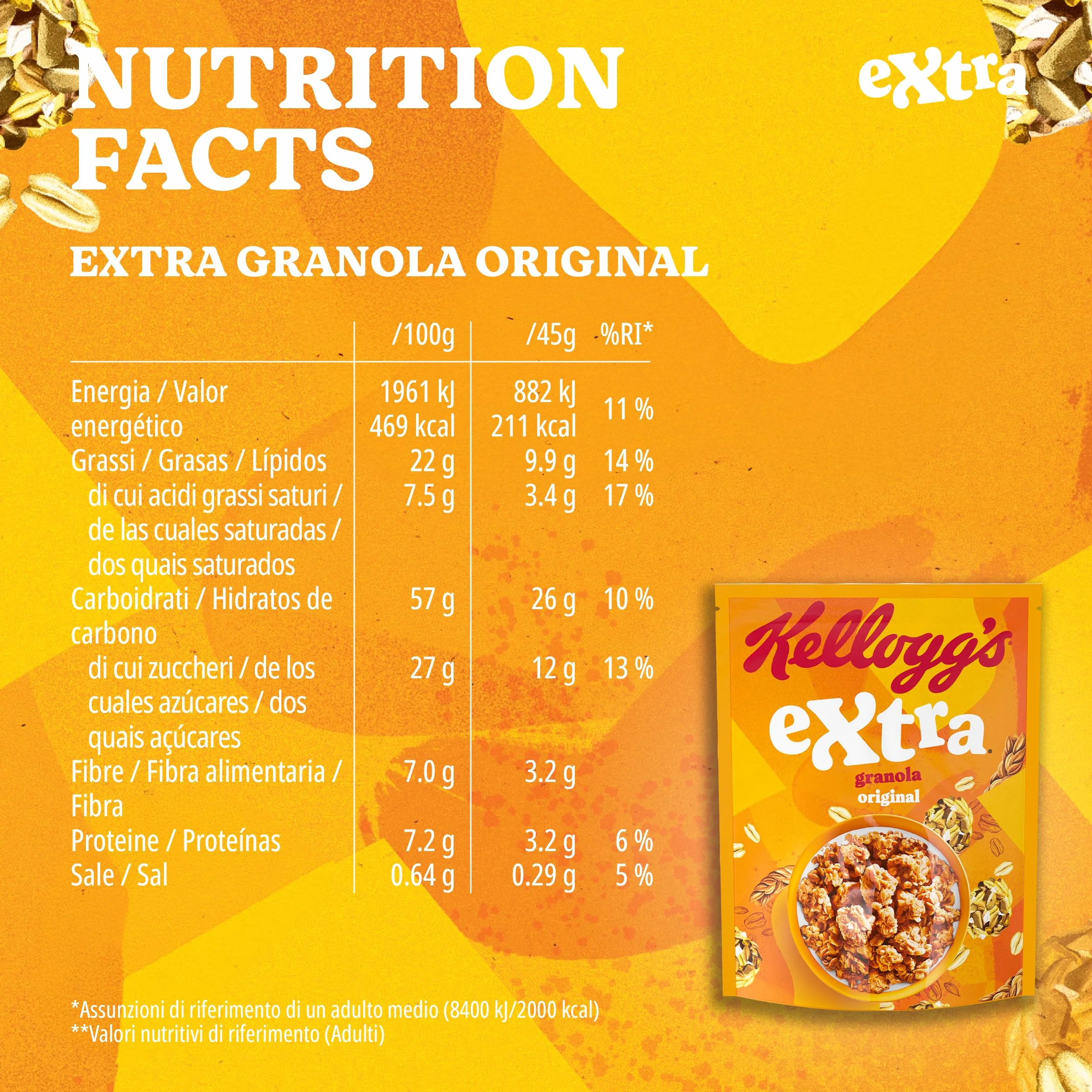 Kellogg's Extra Granola Original 375g