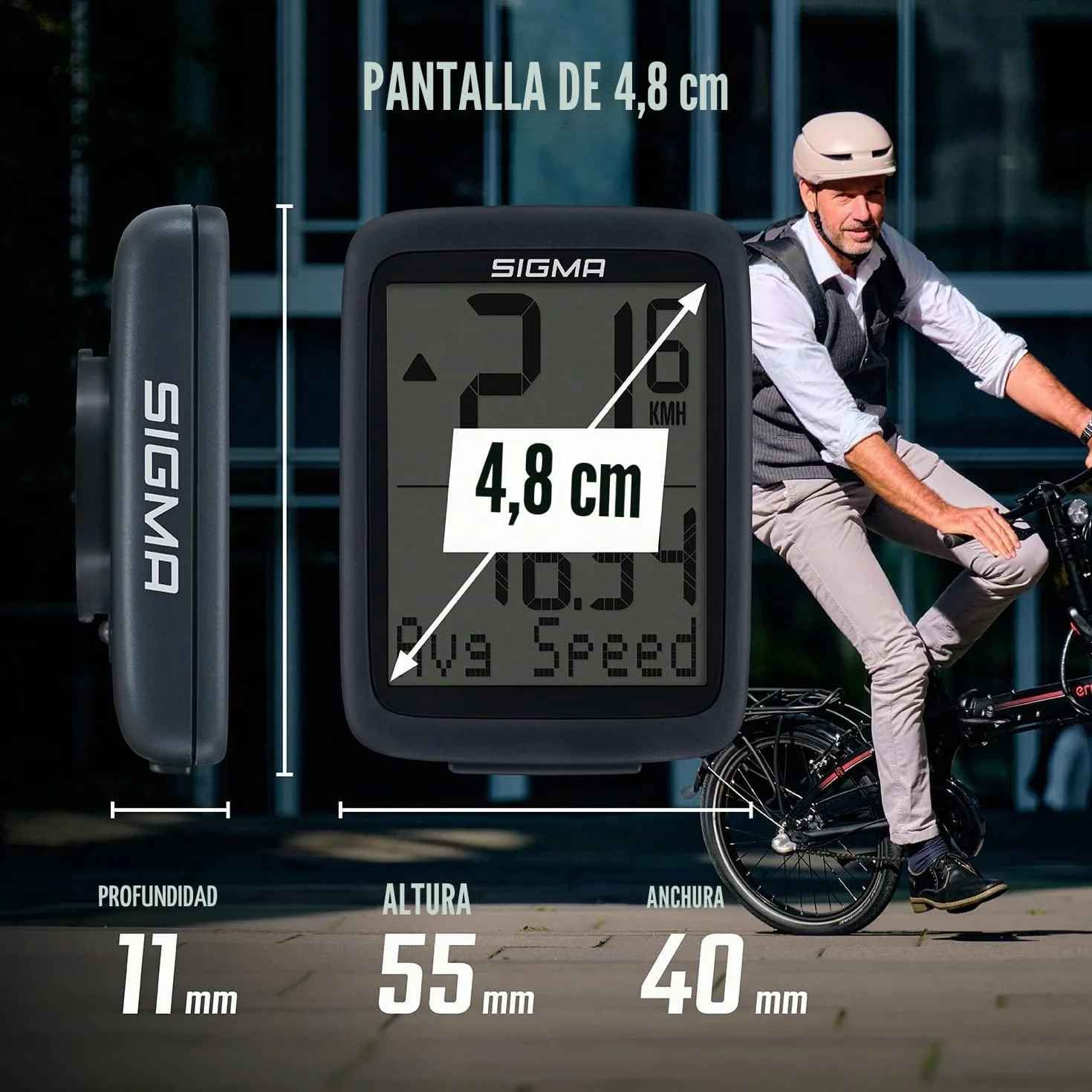 Sigma Sport BC 8.0 Bicycle Computer z Licznymi Funkcjami