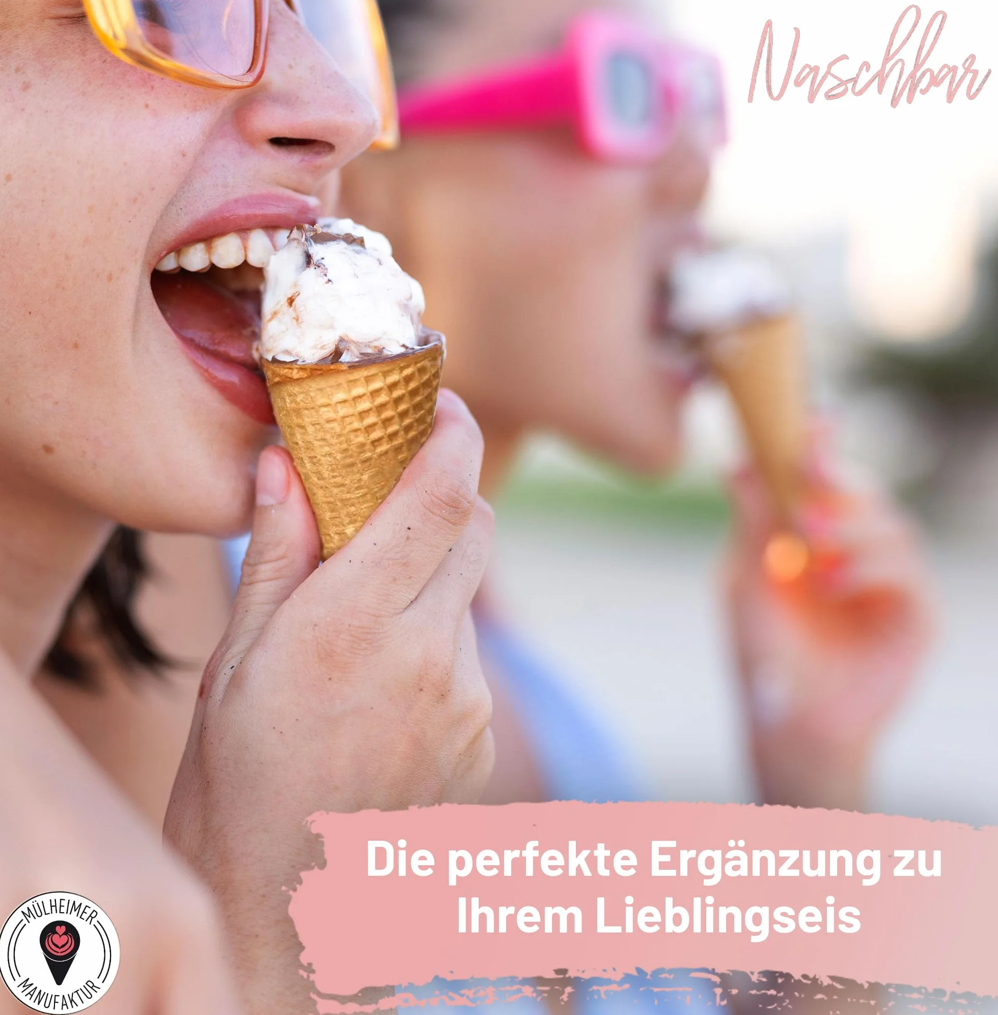 Cono de Helado | 130xØ50mm | 42 pieza | para 1-2 cucharadas de helado: gofres crujientes de helado en las mejores heladerías | Cucuruchos