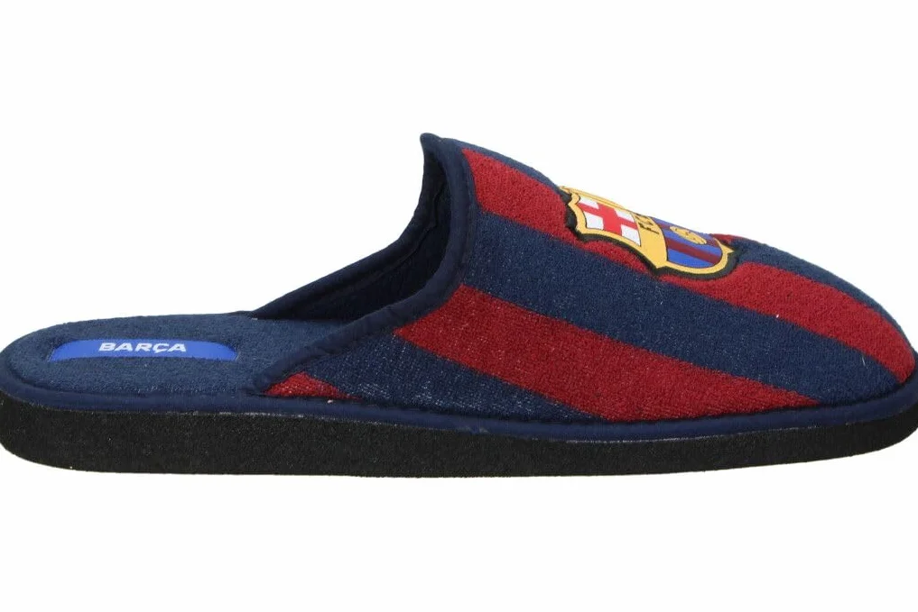 MARPEN SLIPPERS Zapatillas de Casa Hombre Verano Barcelona FC Oficiales Antideslizantes Suela EVA Lavables