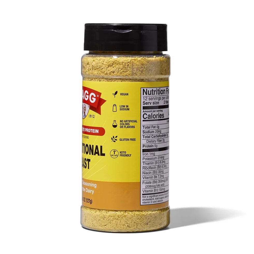 Bragg condimento alimenticio levadura, 4,5 oz
