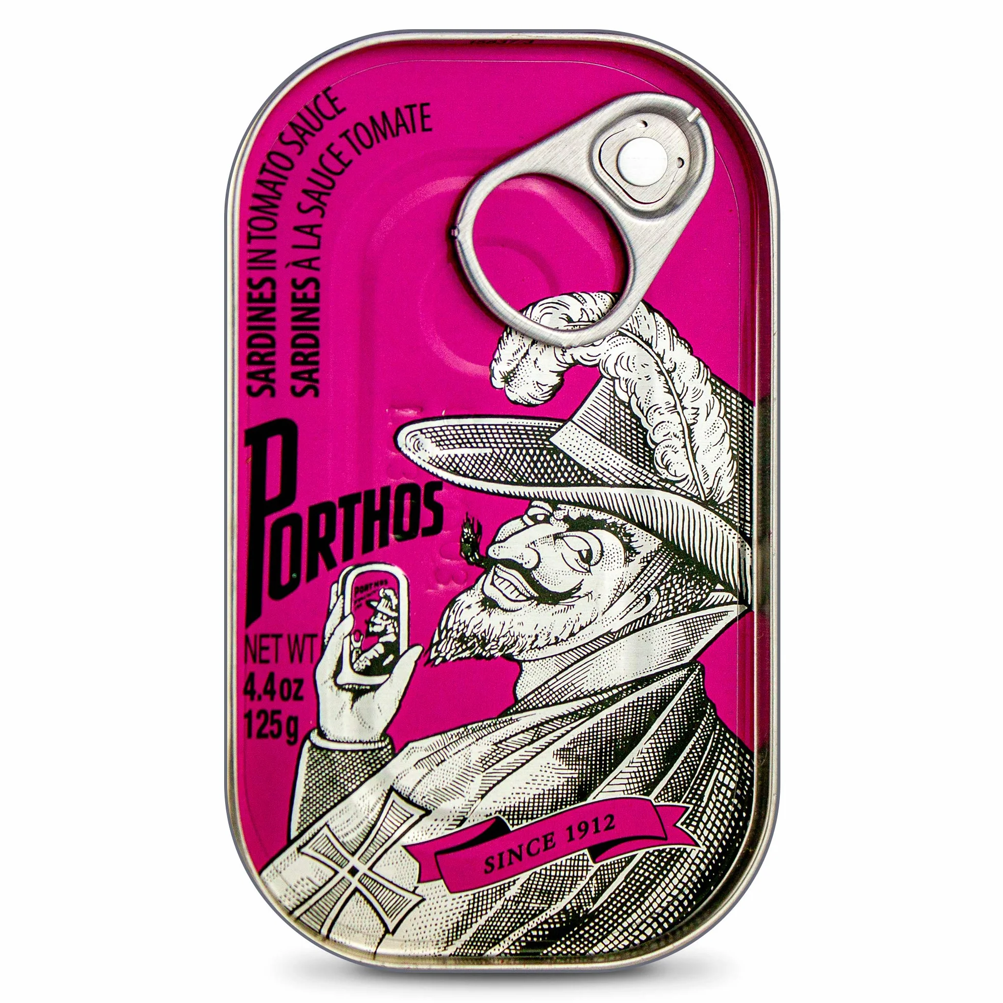 Porthos Juego de sardinas portuguesas Vintage 6 x 125 g 3 Pack Portugal