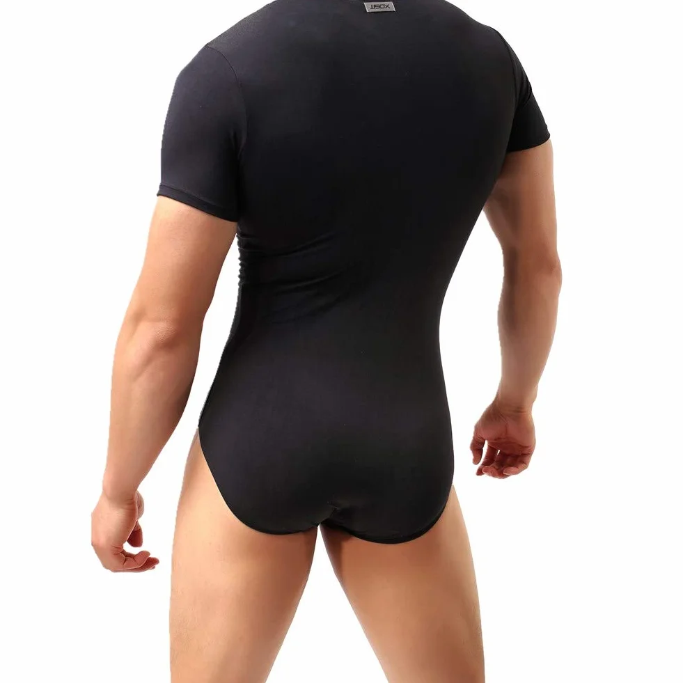 CSMARTE Men's Modal Cotton Bodysuit Wrestling Singlet Athletic Leotard