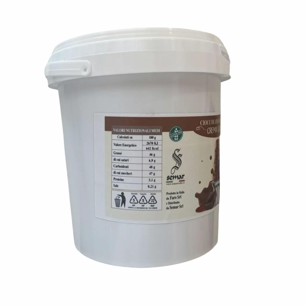 Chocolate avellanas - Liquido - para fuentes de chocolate 2 kg
