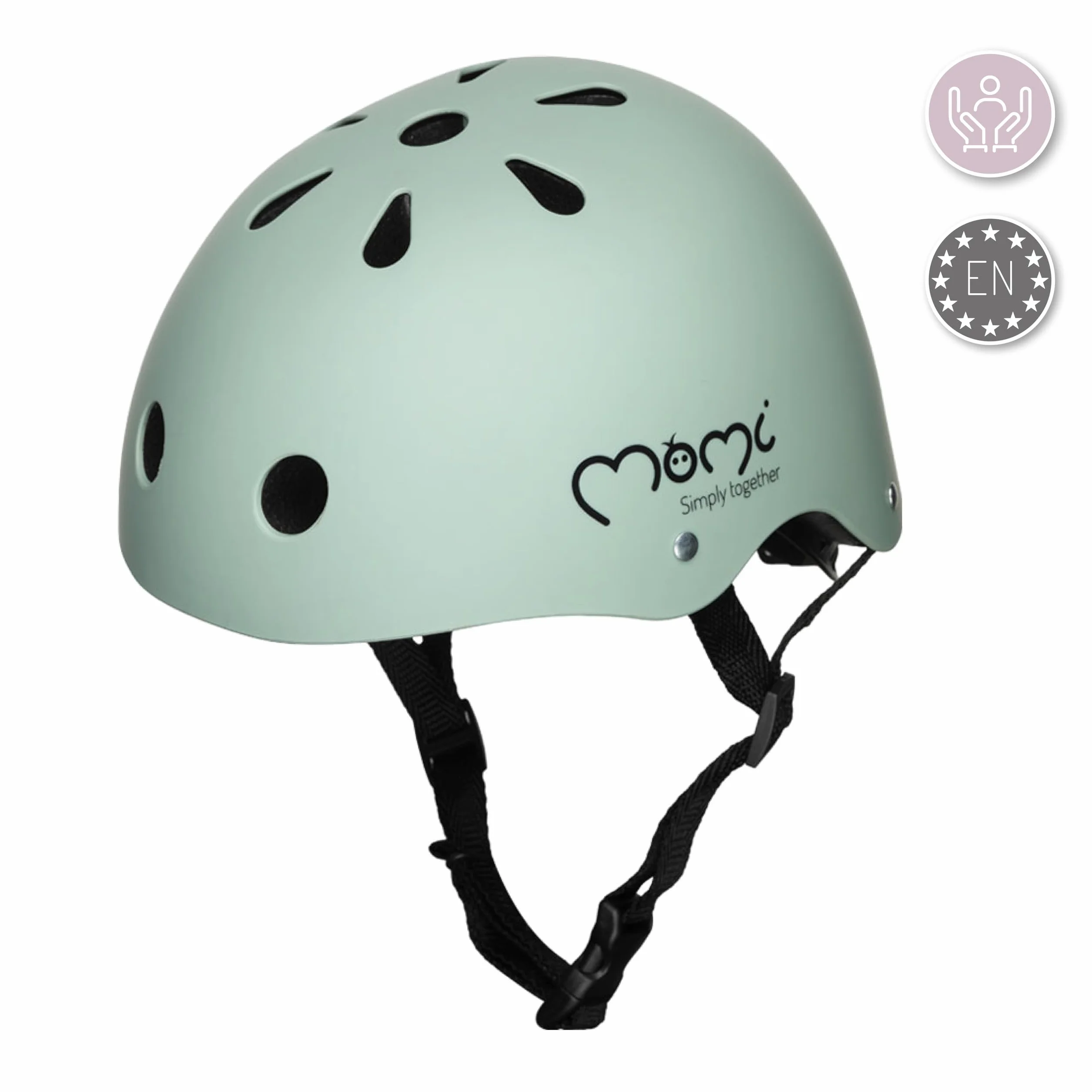 Casco Ajustable para Niños 1-4 Años 47-58 cm Bicicleta Prueba de Golpes 11 Orificios Ventilación