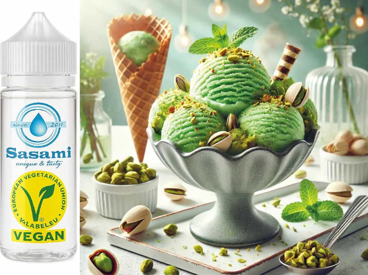 Helado de pistacho aroma concentrado - Vegano - Sasami - 10ml