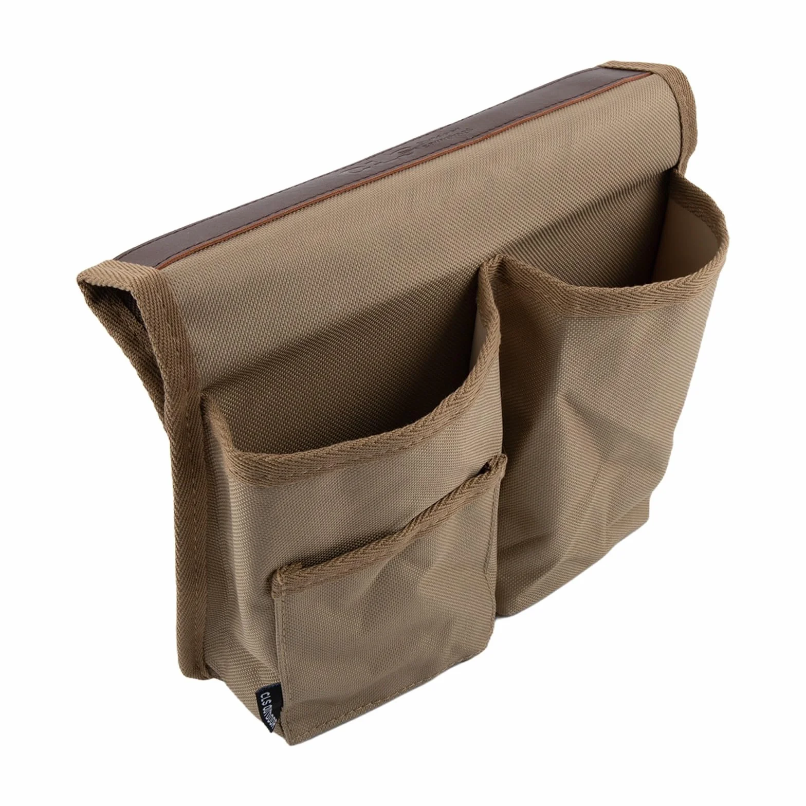 Plegable Bolsa de almacenamiento portátil para silla de camping, organizador lateral de lona con múltiples bolsillos