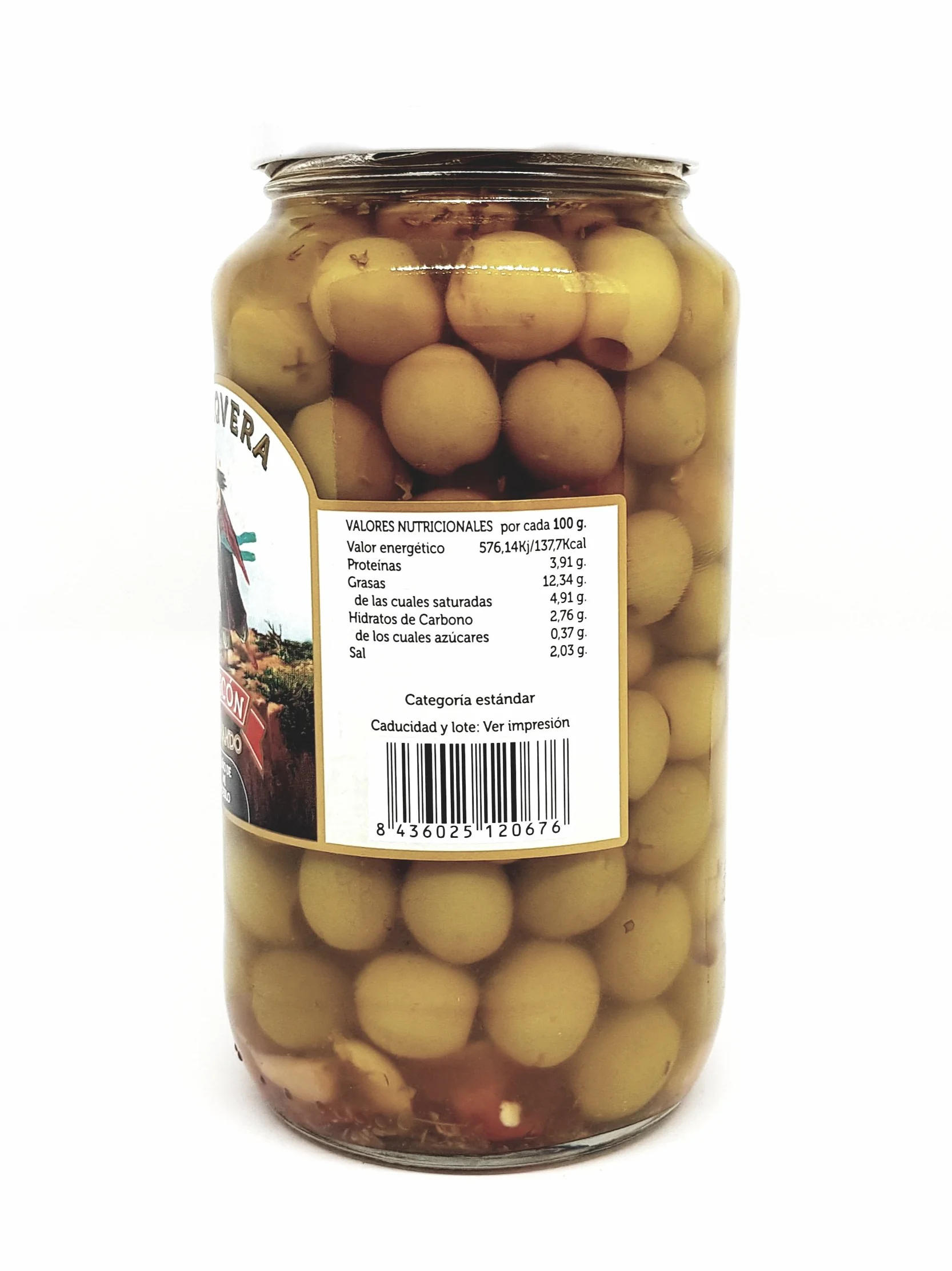 2 X 450 gr ACEITUNAS MANZANILLA DESHUESADAS ALIÑO DE MI PUEBLO - CHICON