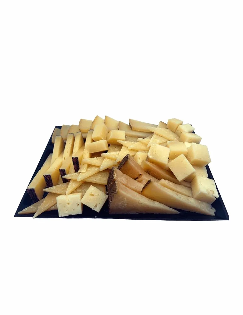 Tabla de Quesos sin Lactosa | Exquisita Selección de Quesos Artesanales de 900gr de queso cortado | Ideal para Intolerantes a la Lactosa | Sabor Suave y Natural | Perfecto para Aperitivos y Cenas