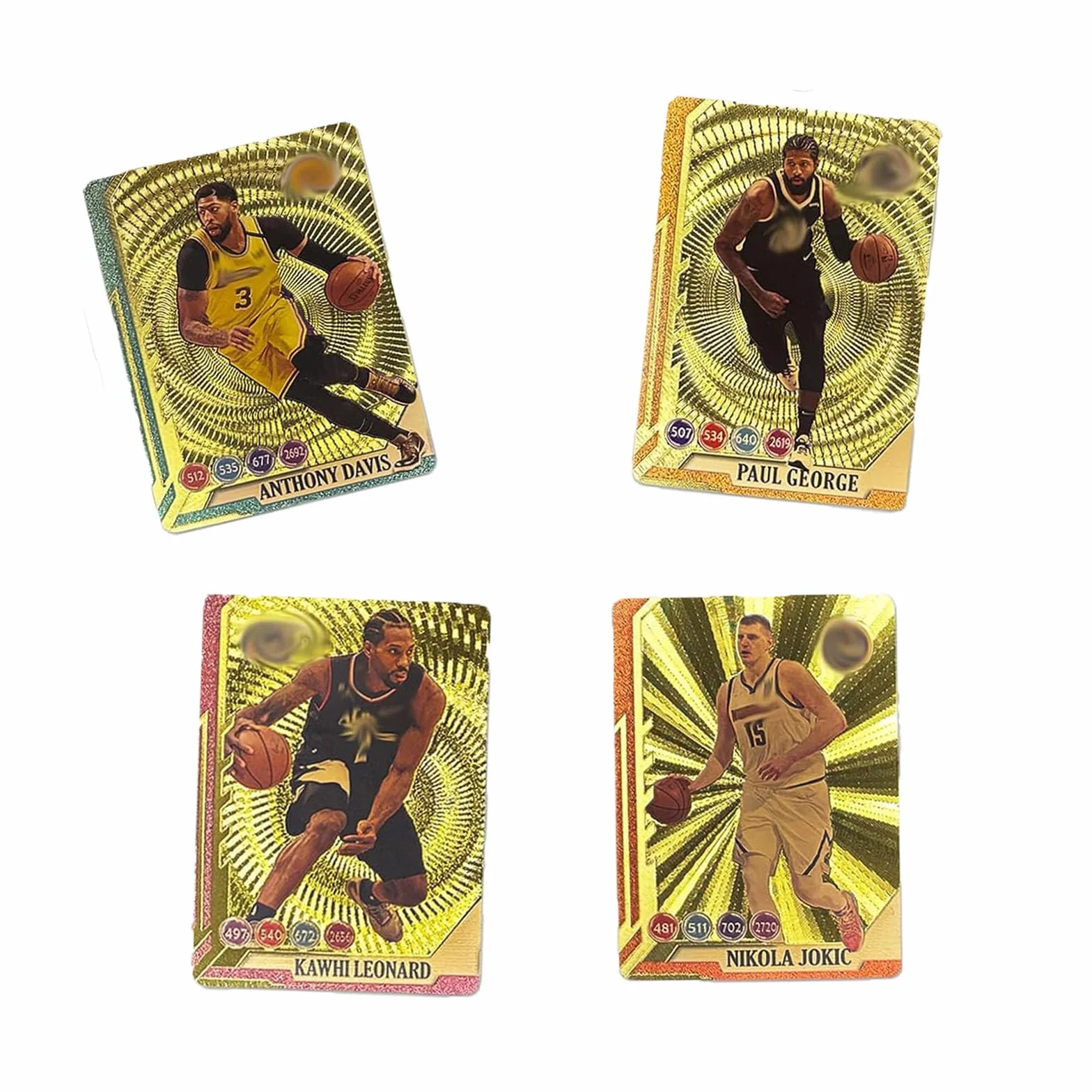 Cool Basketball Cards 55-Pack for Kids Teens Adults Collectors